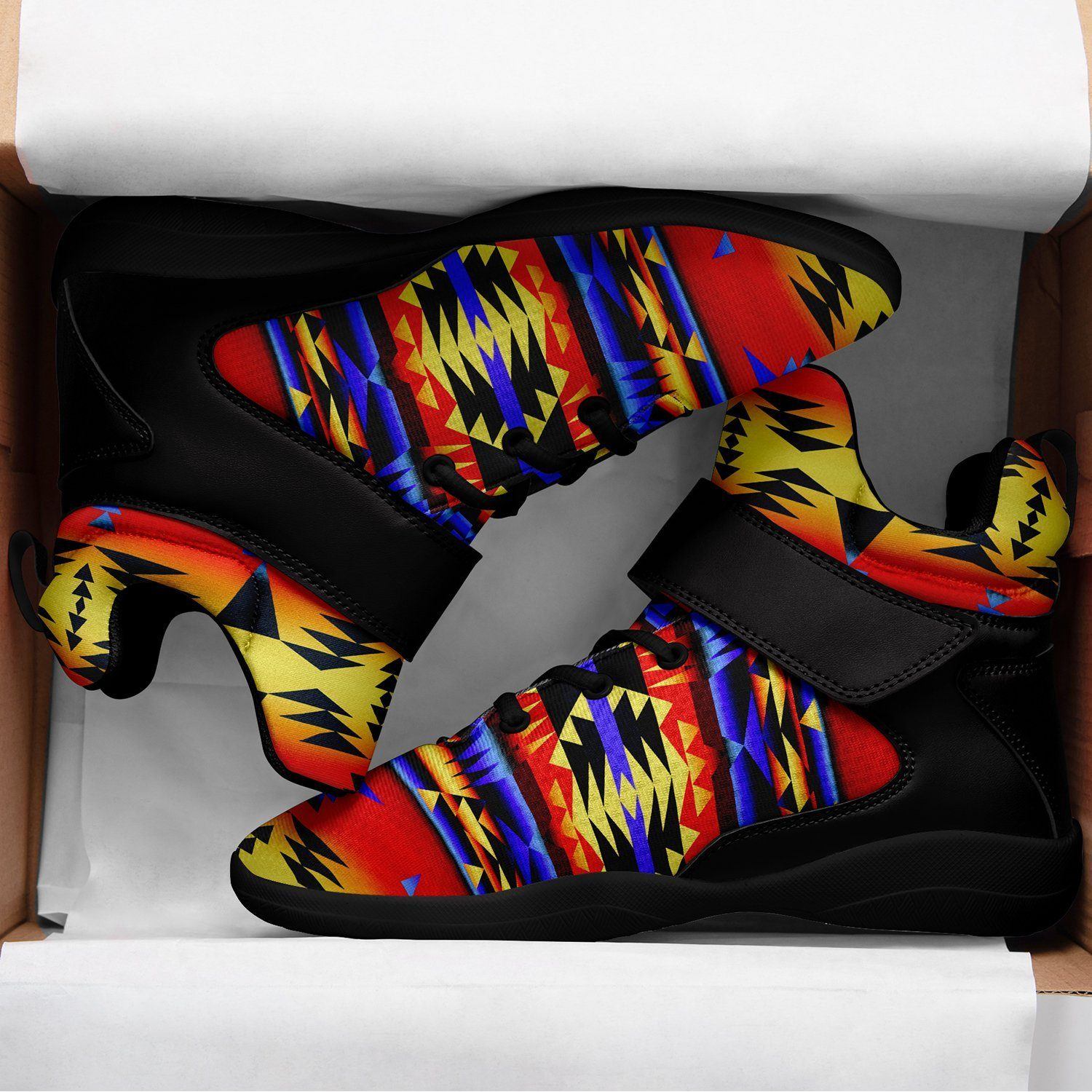 Between the San Juan Mountains Kid's Ipottaa Basketball / Sport High Top Shoes 49 Dzine