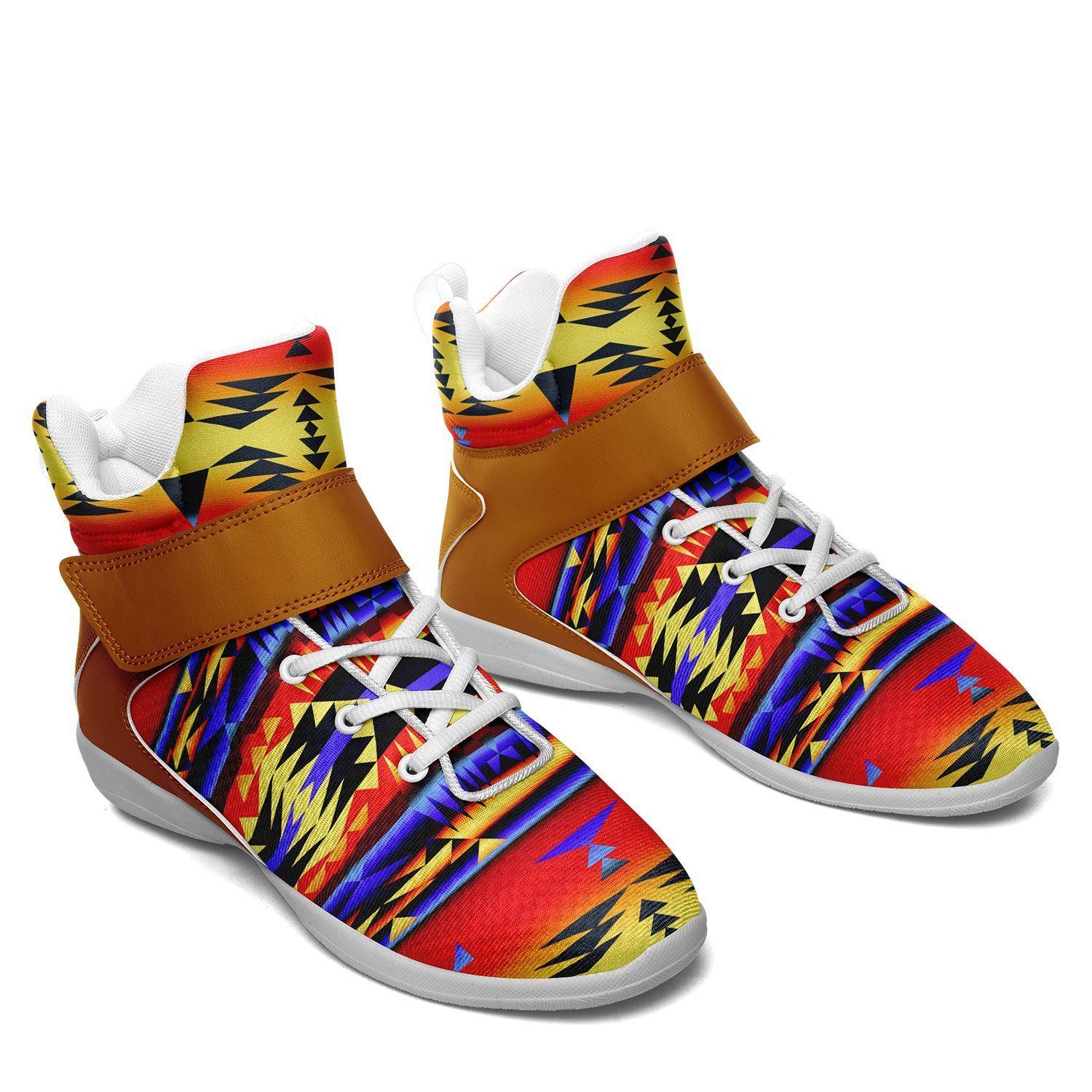 Between the San Juan Mountains Kid's Ipottaa Basketball / Sport High Top Shoes 49 Dzine