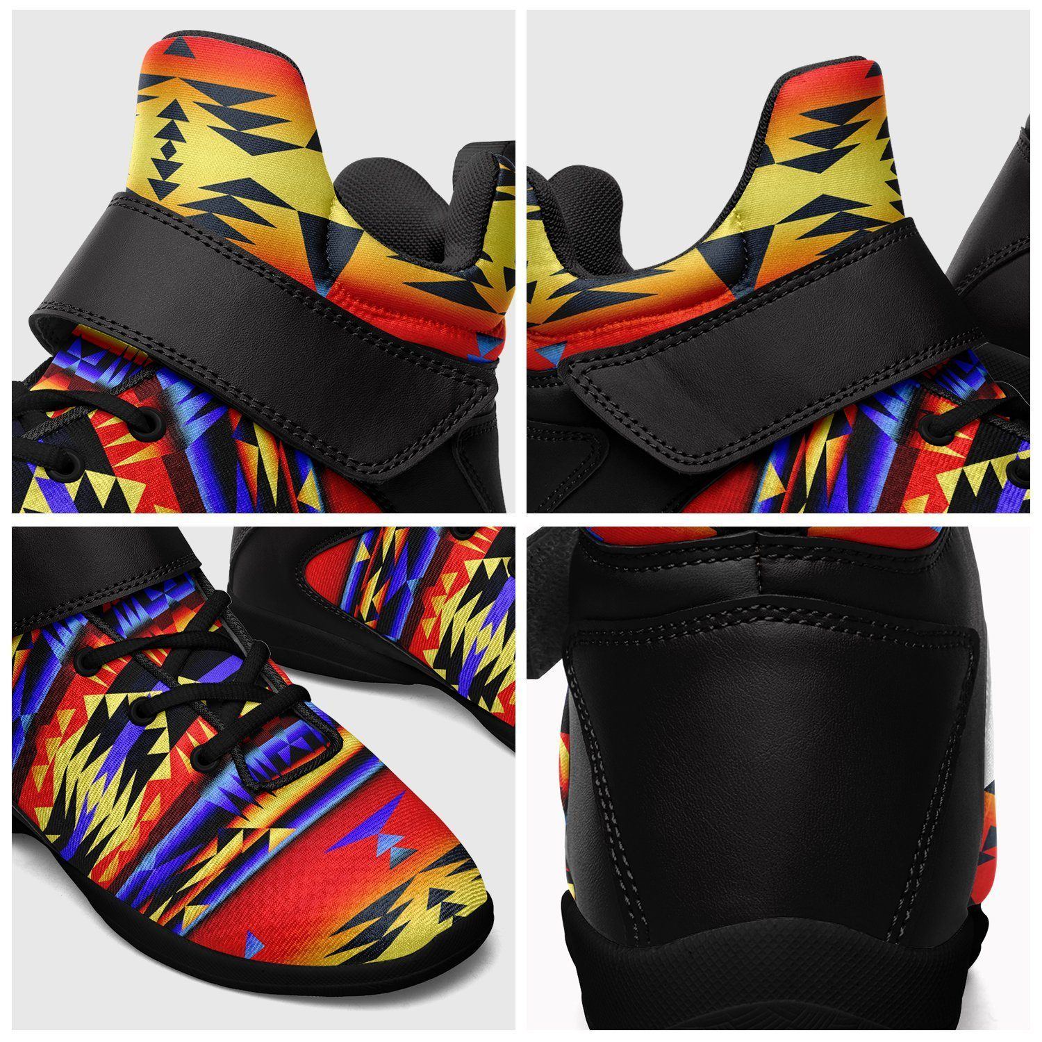 Between the San Juan Mountains Kid's Ipottaa Basketball / Sport High Top Shoes 49 Dzine