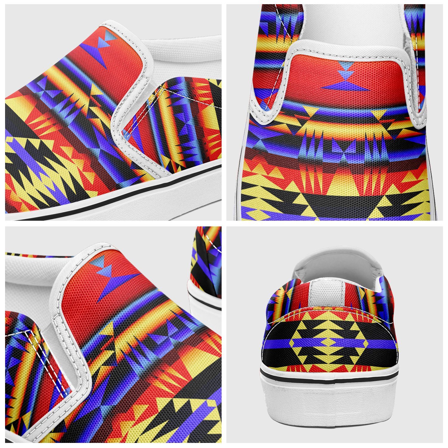 Between the San Juan Mountains Otoyimm Canvas Slip On Shoes 49 Dzine