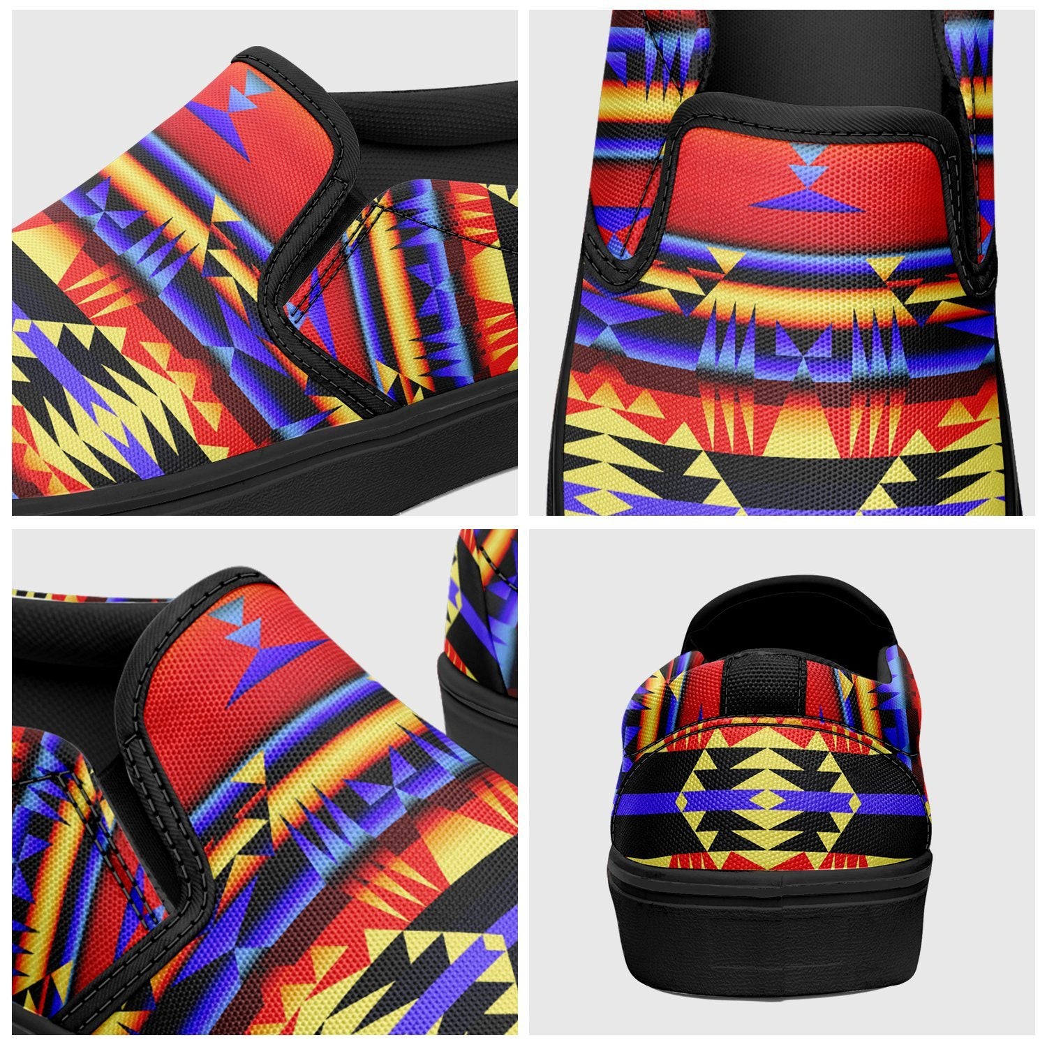 Between the San Juan Mountains Otoyimm Canvas Slip On Shoes 49 Dzine
