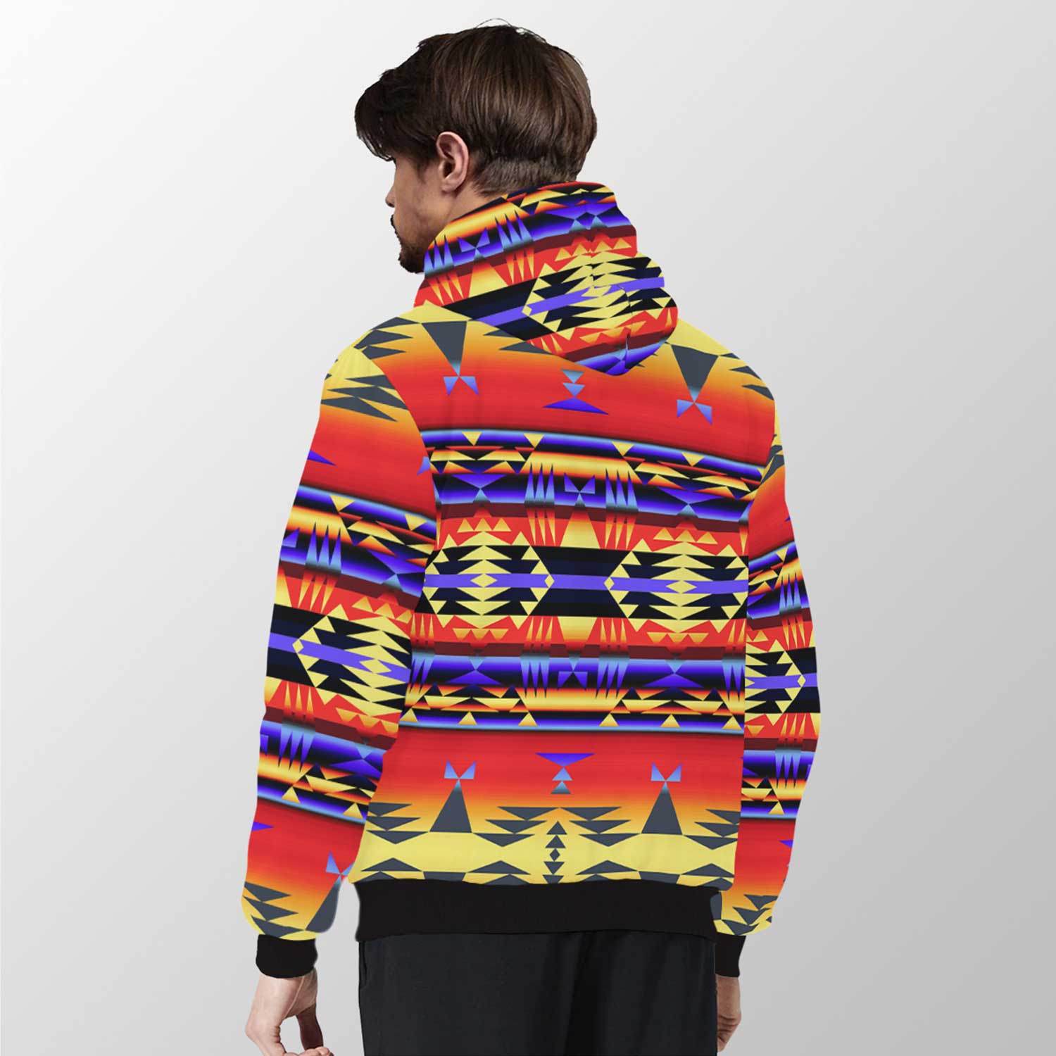Between the San Juan Mountains Sherpa Hoodie 49 Dzine