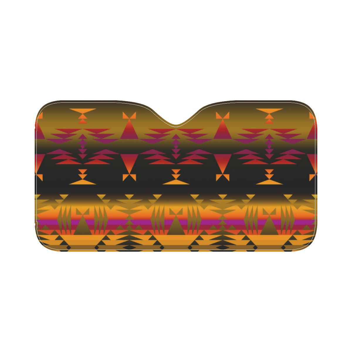 Between the Sierra Mountains Car Sun Shade 55"x30" Car Sun Shade e-joyer