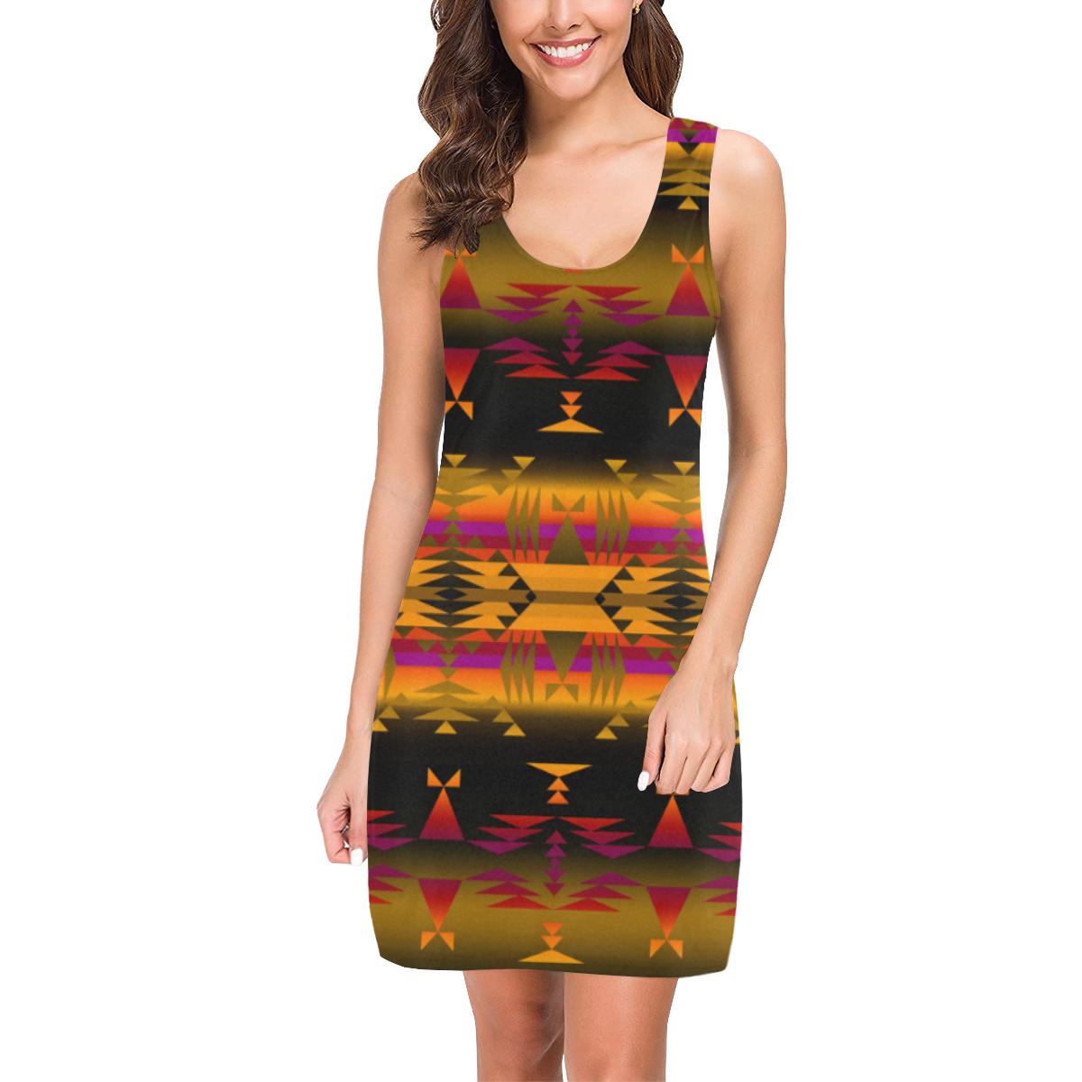 Between the Sierra Mountains IkstsÃmiwa Vest Dress (Model D06) Medea Vest Dress (D06) e-joyer