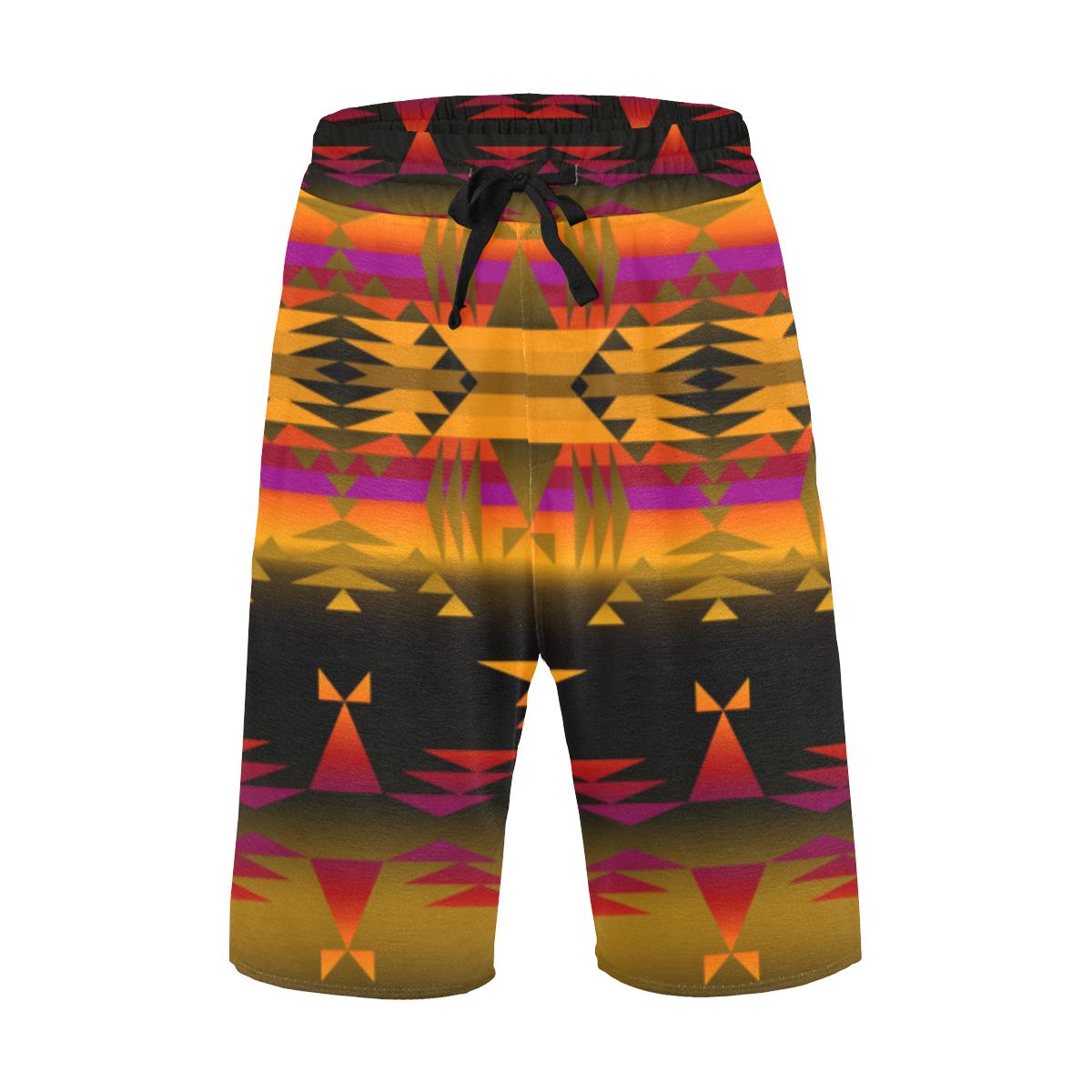 Between the Sierra Mountains Men's All Over Print Casual Shorts (Model L23) Men's Casual Shorts (L23) e-joyer