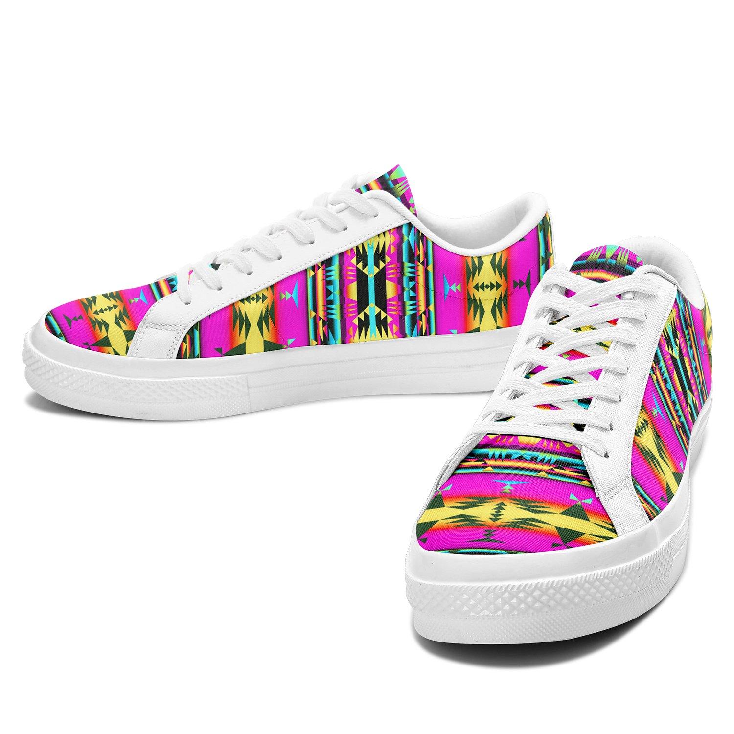 Between the Sunset Mountains Aapisi Low Top Canvas Shoes White Sole 49 Dzine