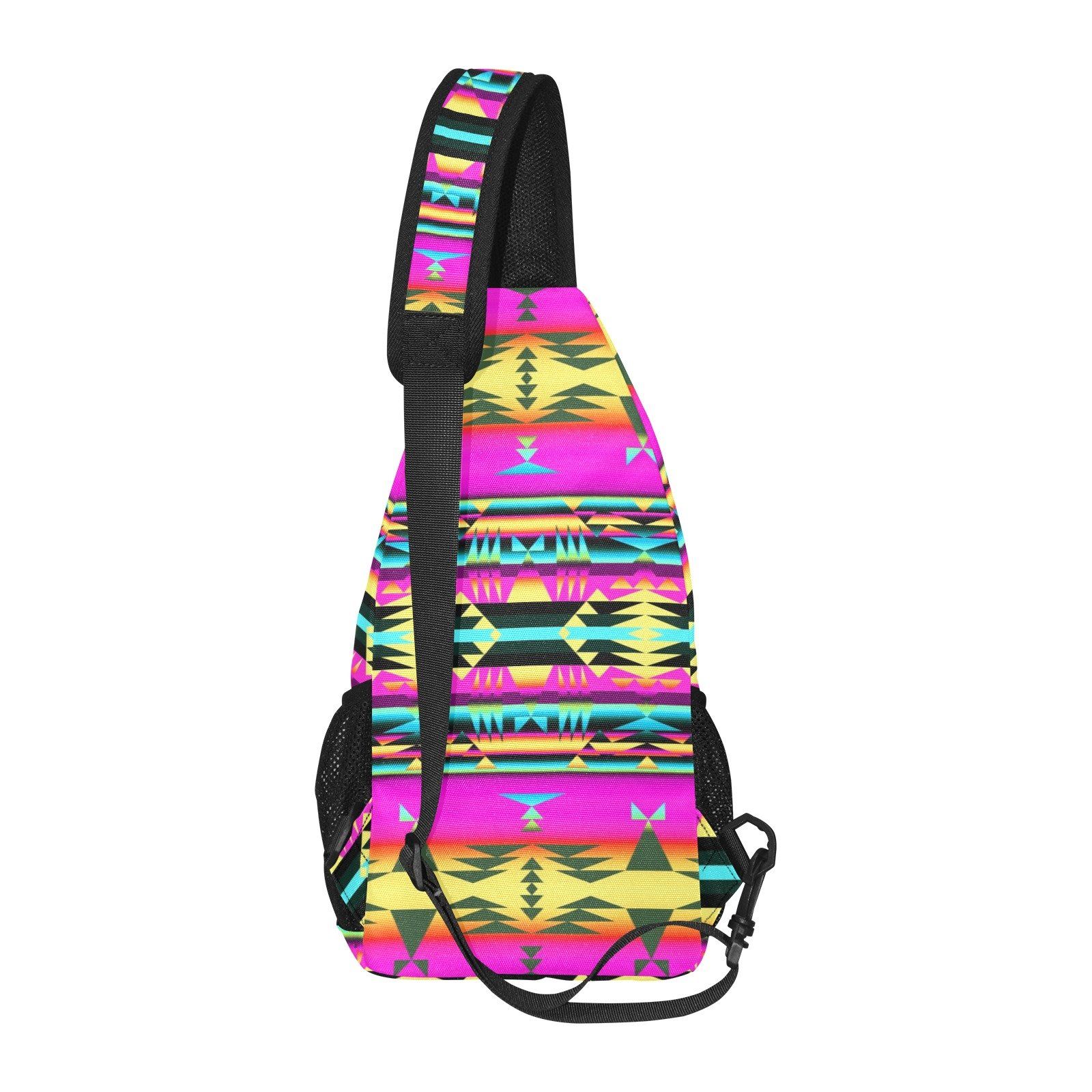 Between the Sunset Mountains All Over Print Chest Bag (Model 1719) All Over Print Chest Bag (1719) e-joyer