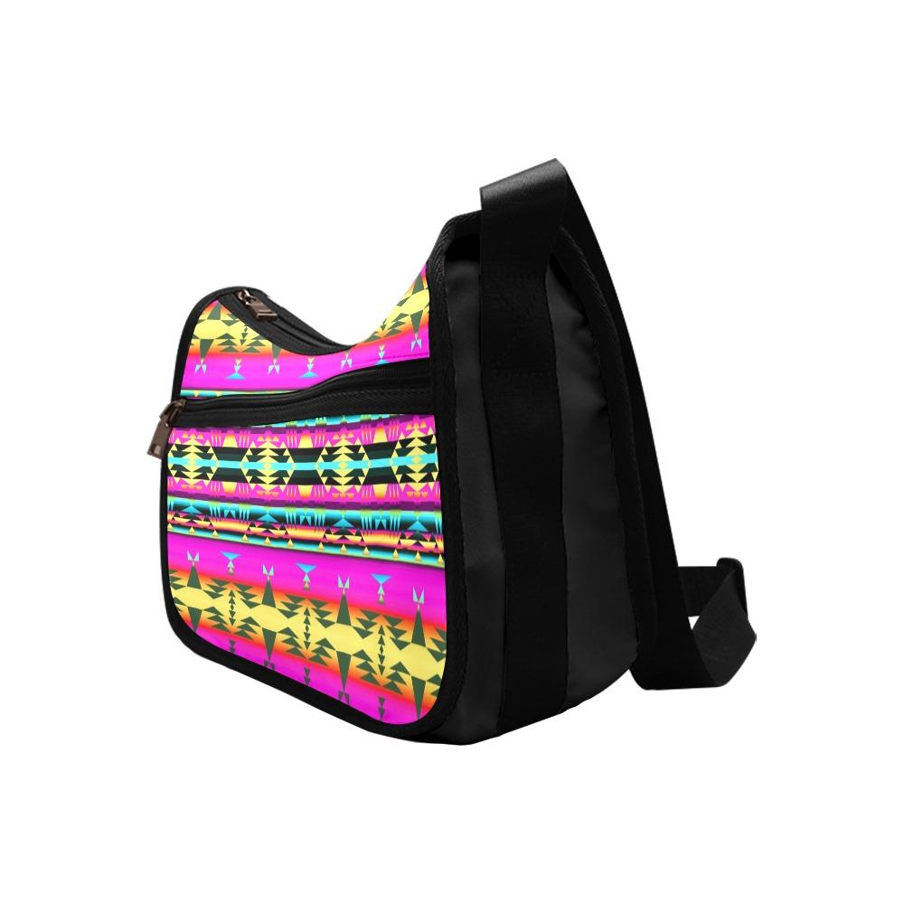 Between the Sunset Mountains Crossbody Bags (Model 1616) Crossbody Bags (1616) e-joyer