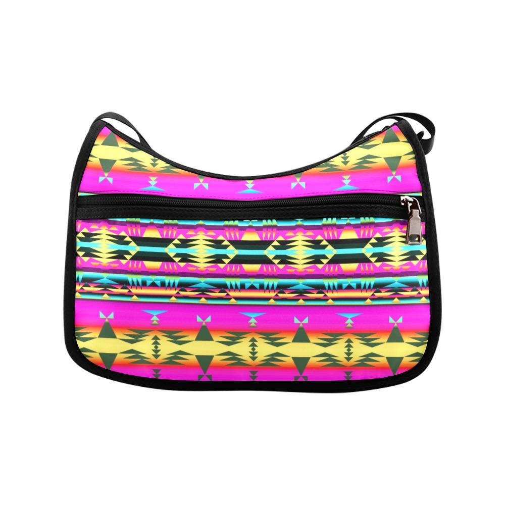 Between the Sunset Mountains Crossbody Bags (Model 1616) Crossbody Bags (1616) e-joyer
