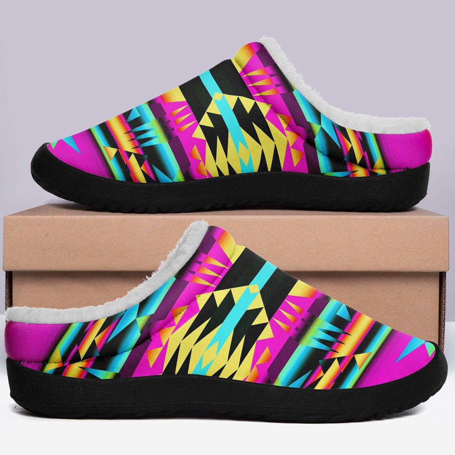 Between the Sunset Mountains Ikinnii Indoor Slipper 49 Dzine