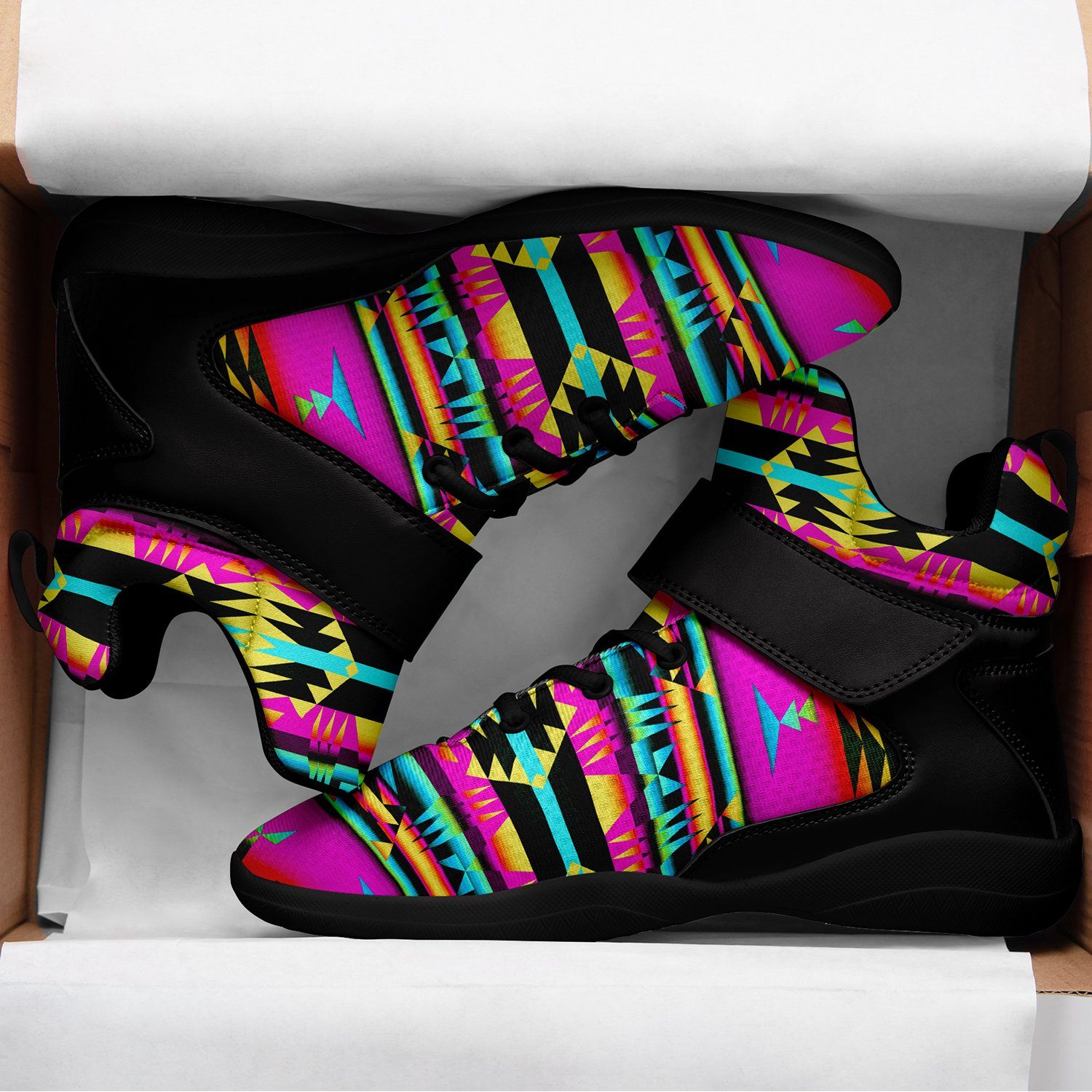 Between the Sunset Mountains Ipottaa Basketball / Sport High Top Shoes 49 Dzine