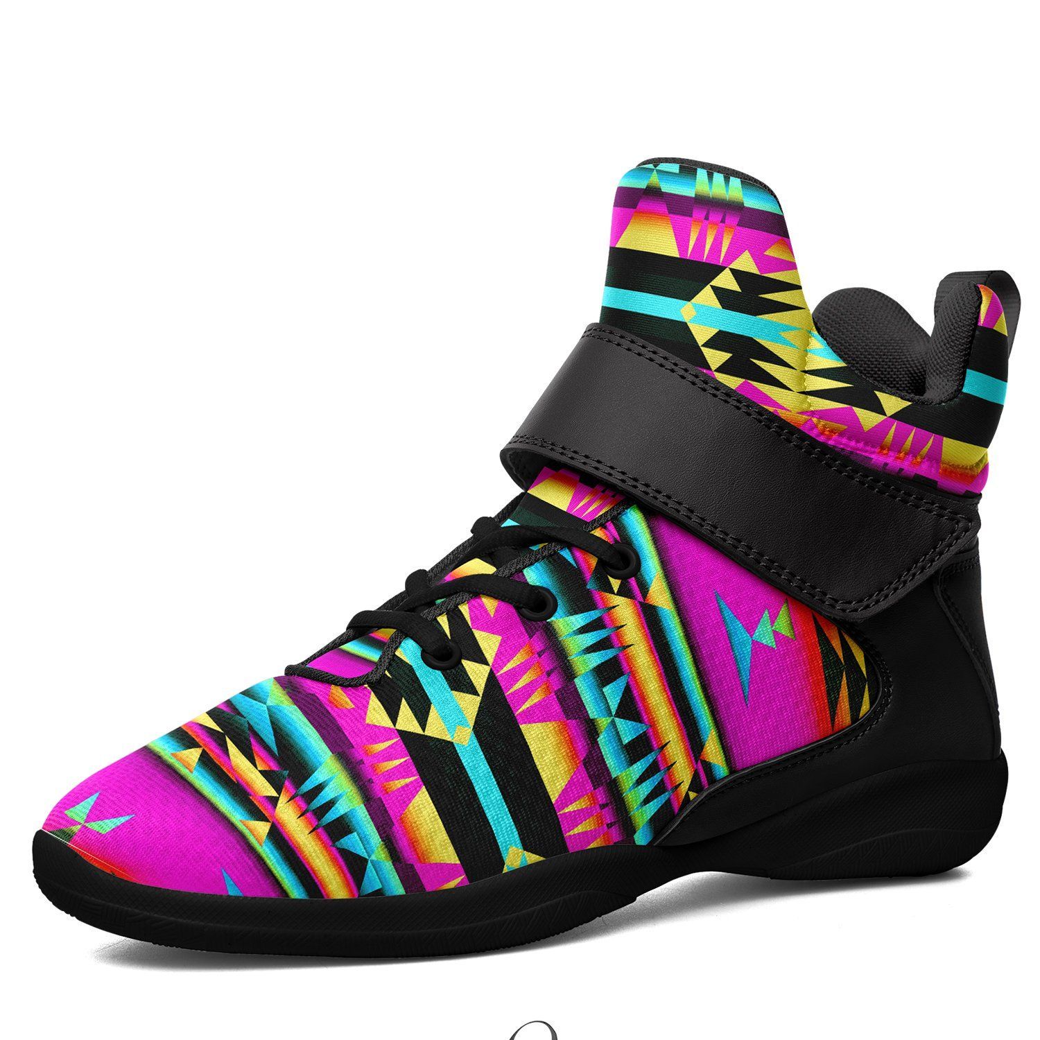 Between the Sunset Mountains Ipottaa Basketball / Sport High Top Shoes - Black Sole 49 Dzine