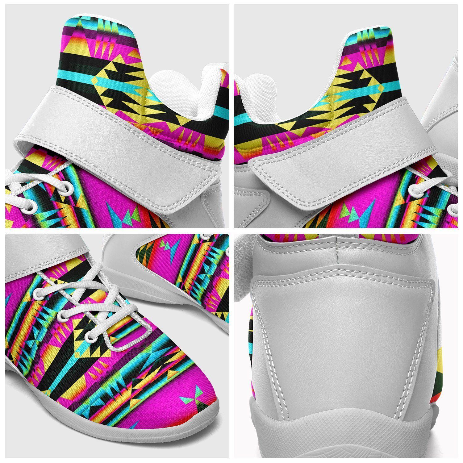 Between the Sunset Mountains Ipottaa Basketball / Sport High Top Shoes - White Sole 49 Dzine