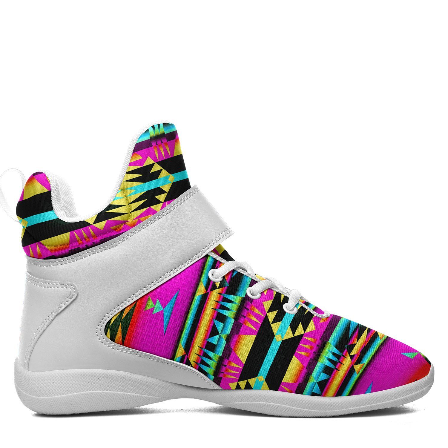Between the Sunset Mountains Ipottaa Basketball / Sport High Top Shoes - White Sole 49 Dzine