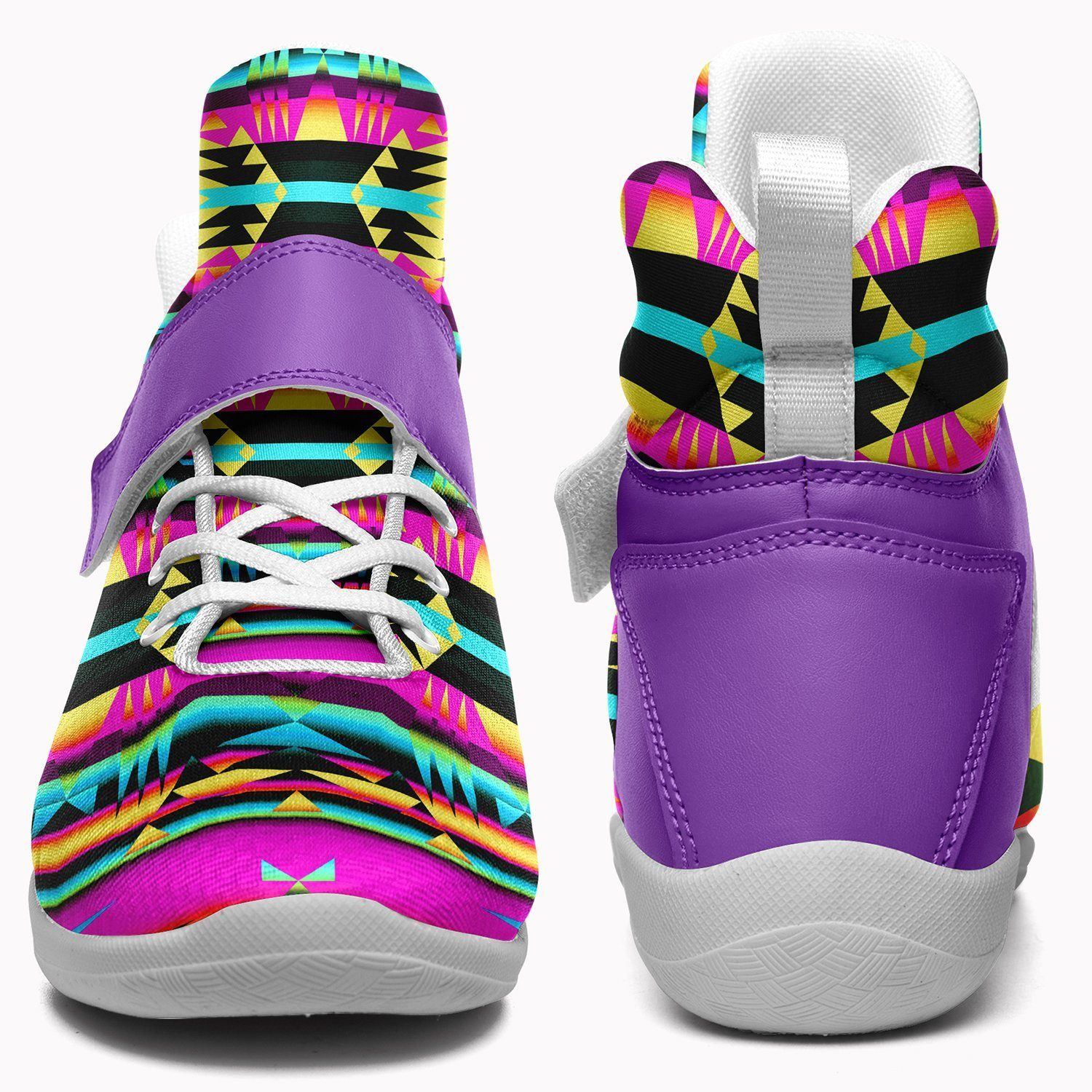 Between the Sunset Mountains Ipottaa Basketball / Sport High Top Shoes - White Sole 49 Dzine