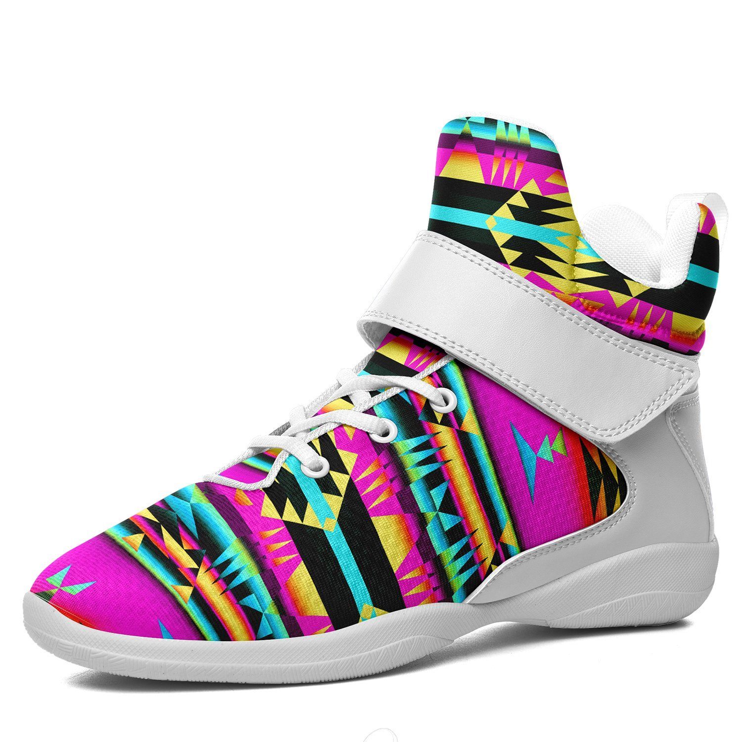 Between the Sunset Mountains Ipottaa Basketball / Sport High Top Shoes - White Sole 49 Dzine