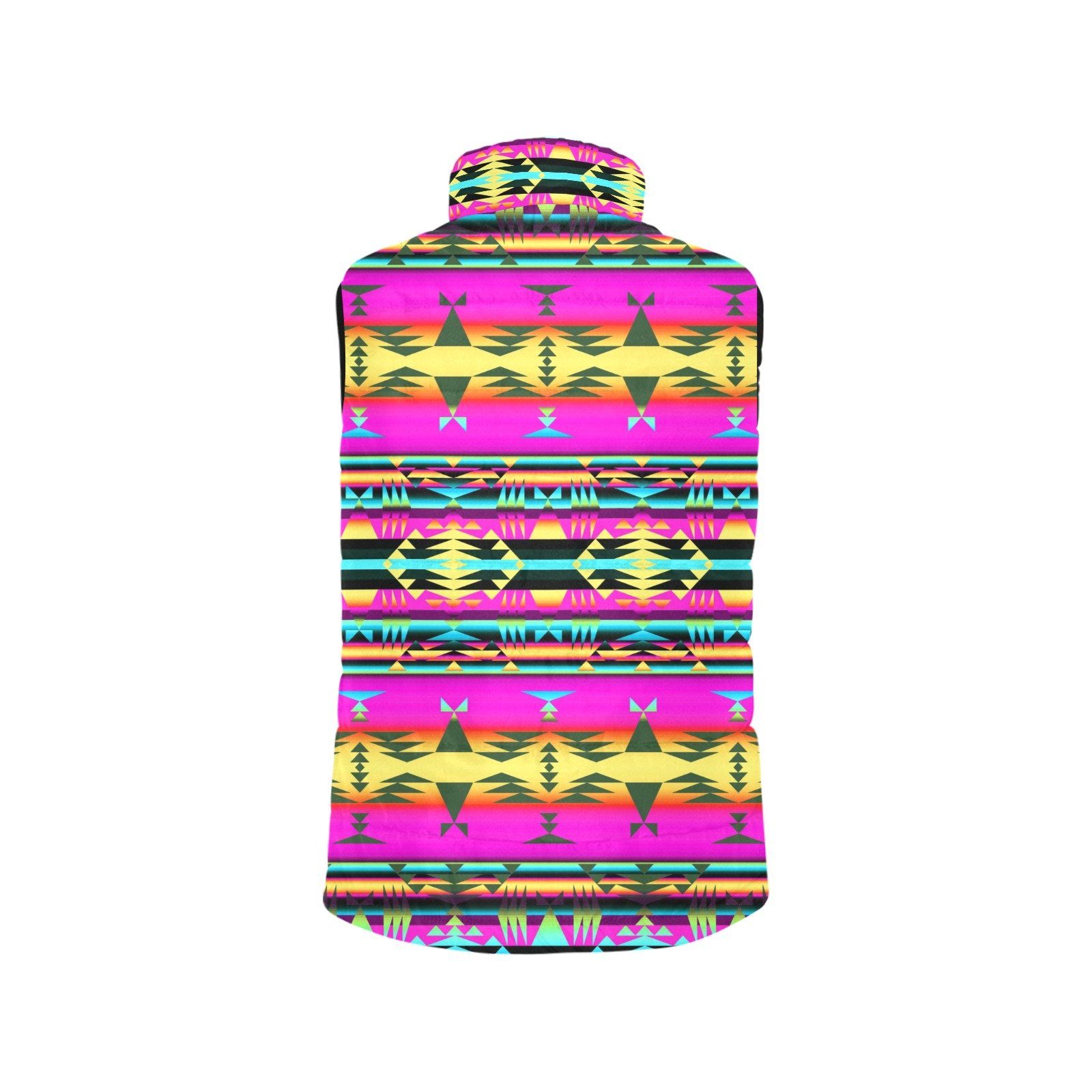 Between the Sunset Mountains Men's Padded Vest Jacket (Model H44) Men's Padded Vest Jacket (H44) e-joyer