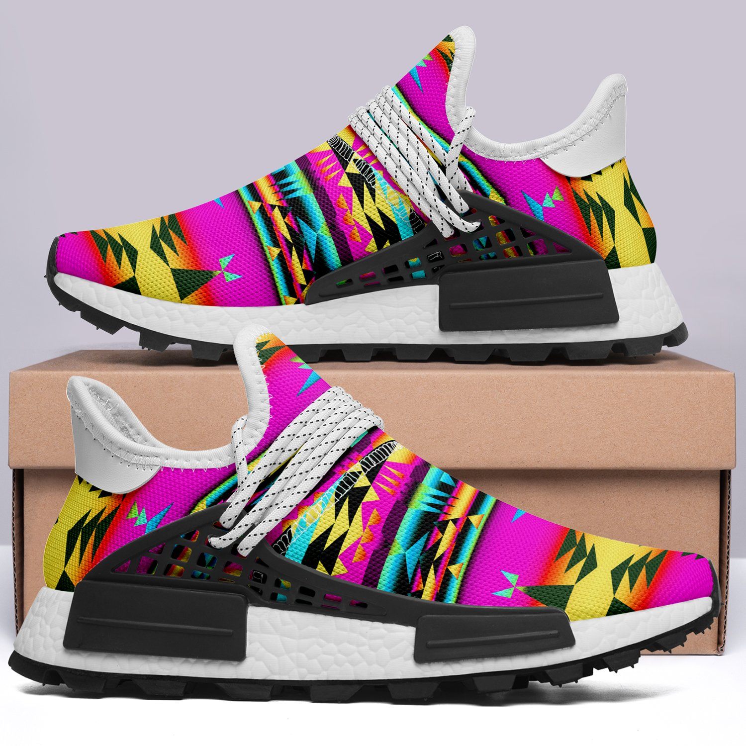 Between the Sunset Mountains Okaki Sneakers Shoes 49 Dzine