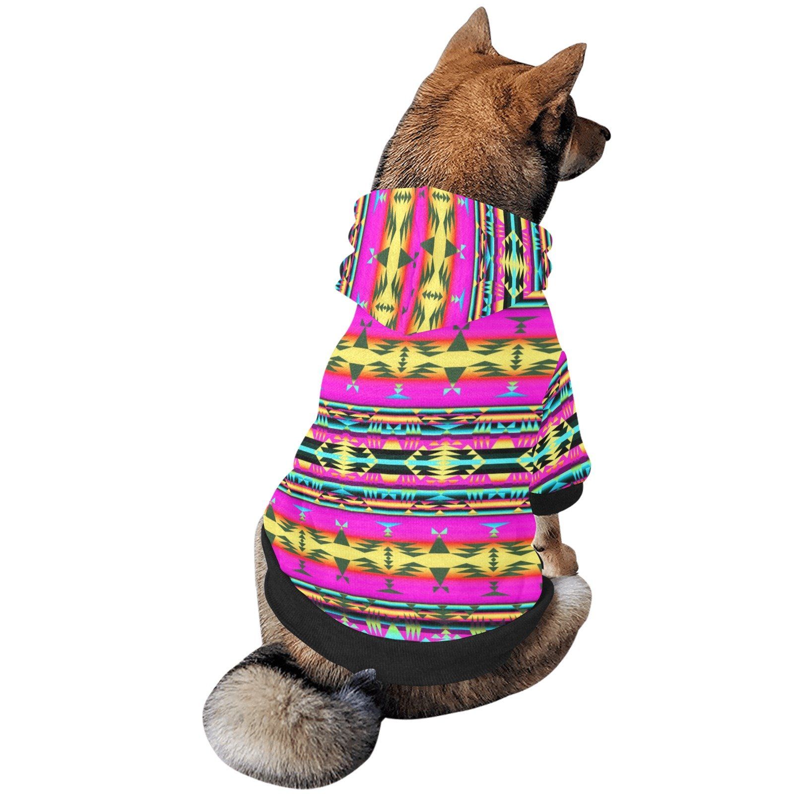 Between the Sunset Mountains Pet Dog Hoodie Pet Dog Hoodie e-joyer