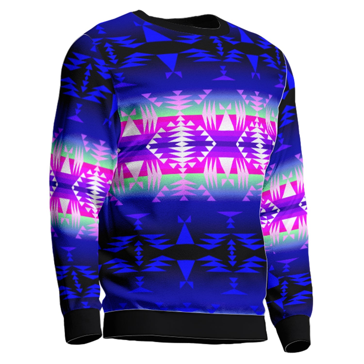Between the Wasatch Mountains Unisex Crewneck Long Sleeve Top Top Herman
