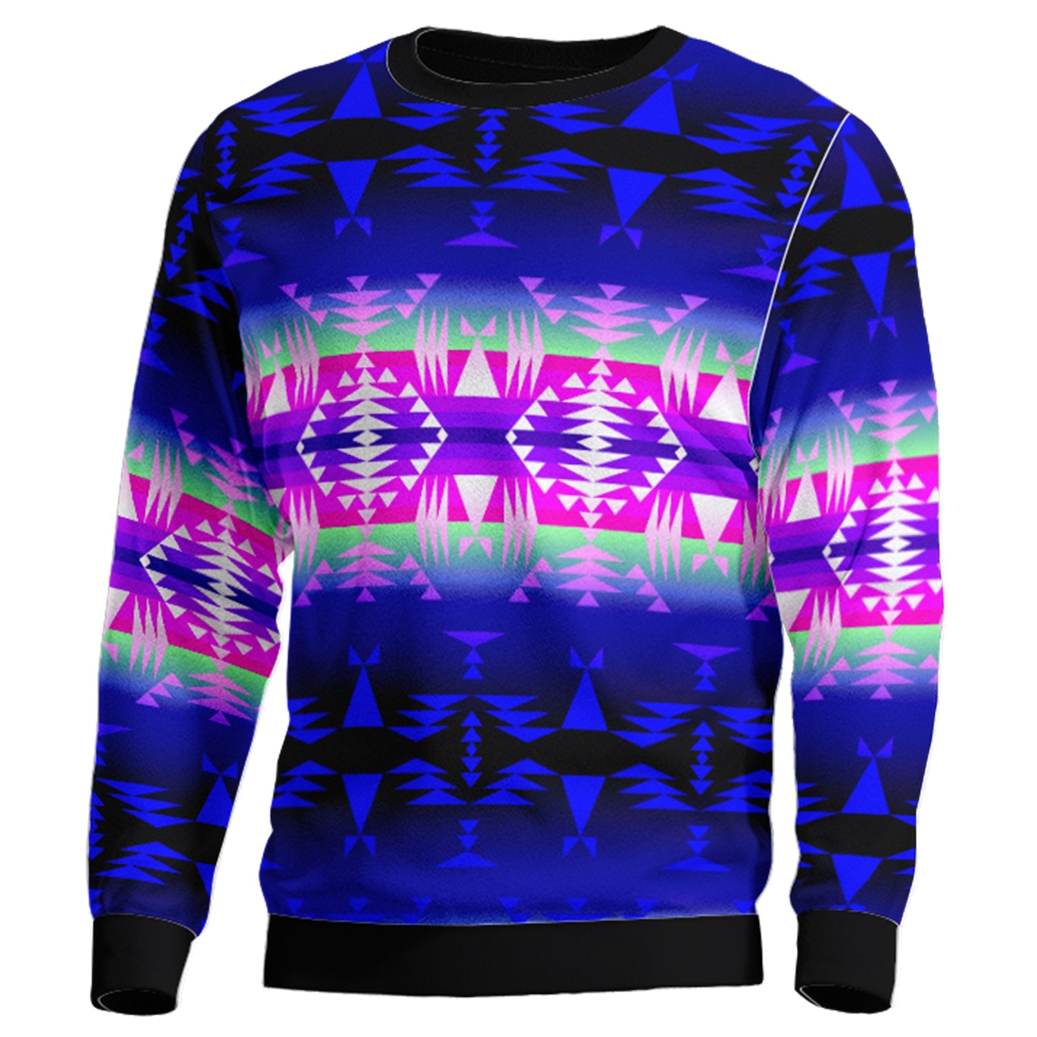 Between the Wasatch Mountains Unisex Crewneck Long Sleeve Top Top Herman