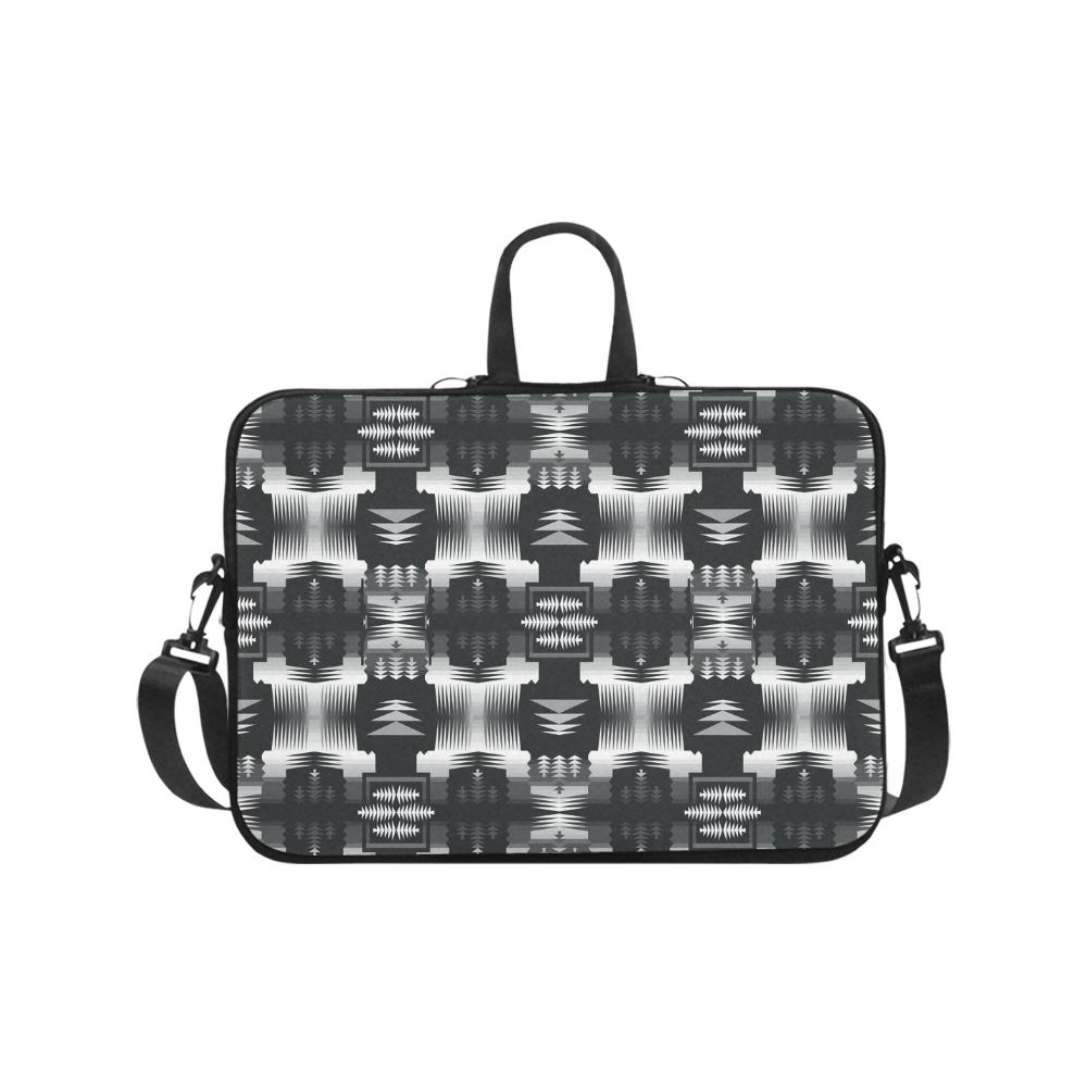 Black and White Sage Laptop Handbags 17" Laptop Handbags 17" e-joyer