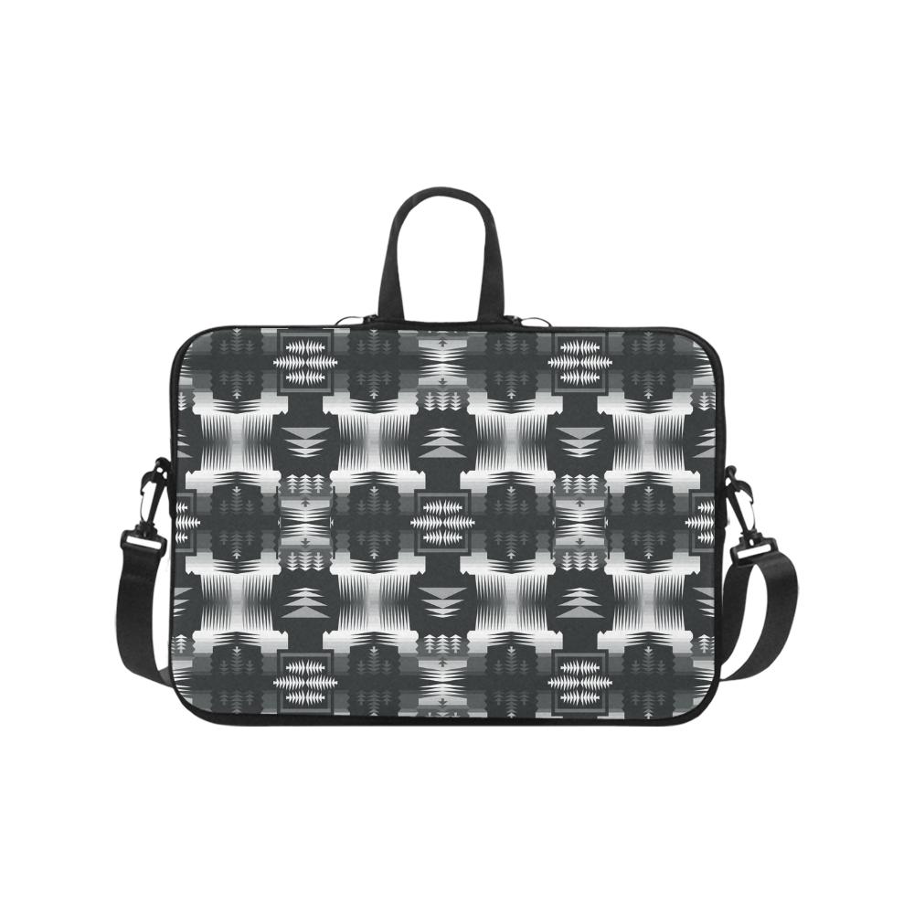 Black and White Sage Laptop Handbags 17" Laptop Handbags 17" e-joyer