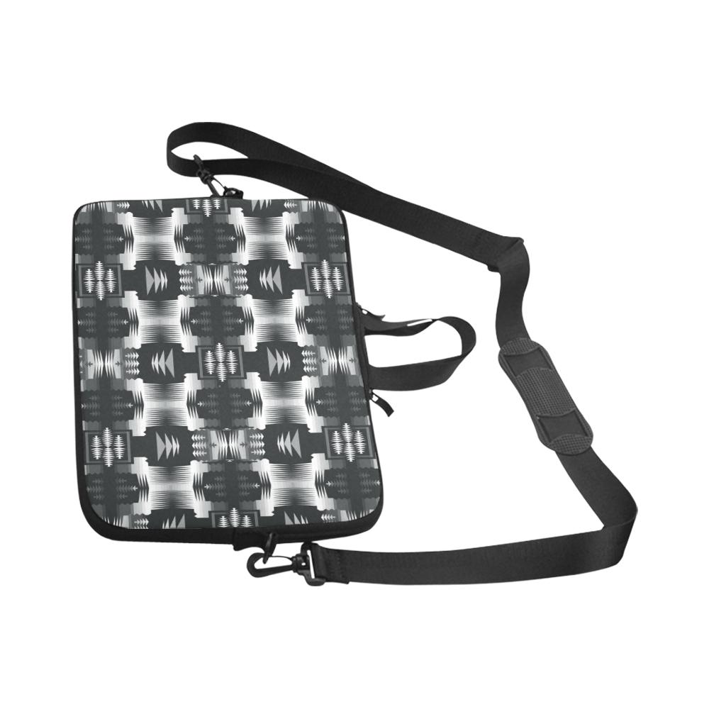 Black and White Sage Laptop Handbags 17" Laptop Handbags 17" e-joyer