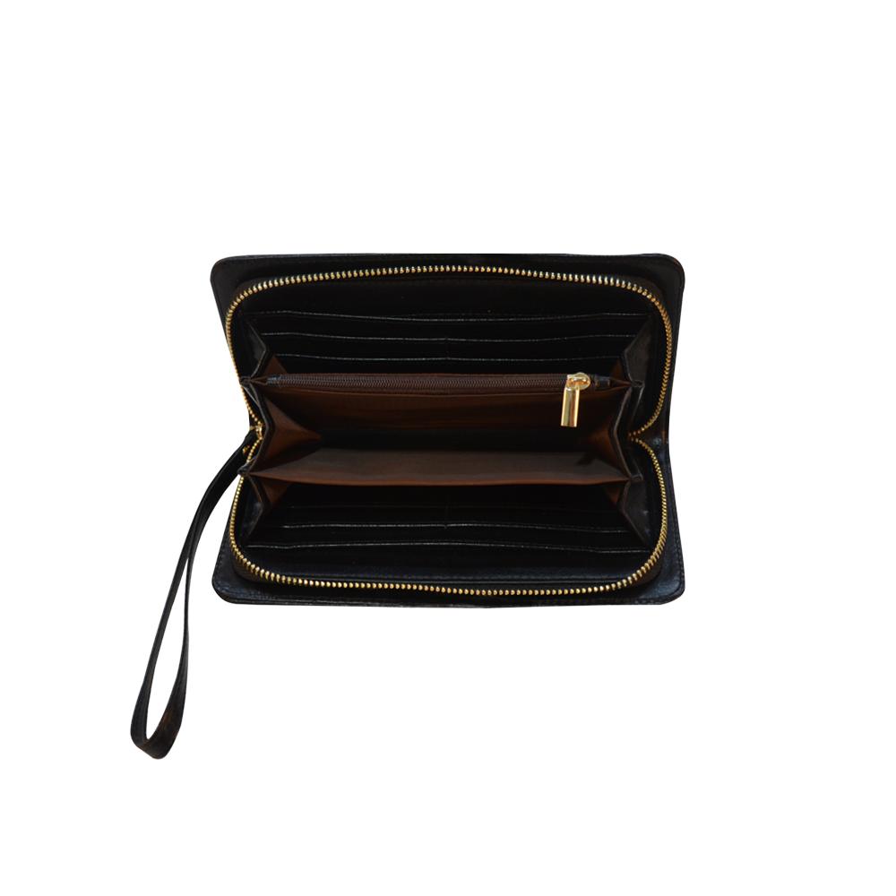 Black Fire and Sky Women's Clutch Purse (Model 1637) Women's Clutch Purse (1637) e-joyer