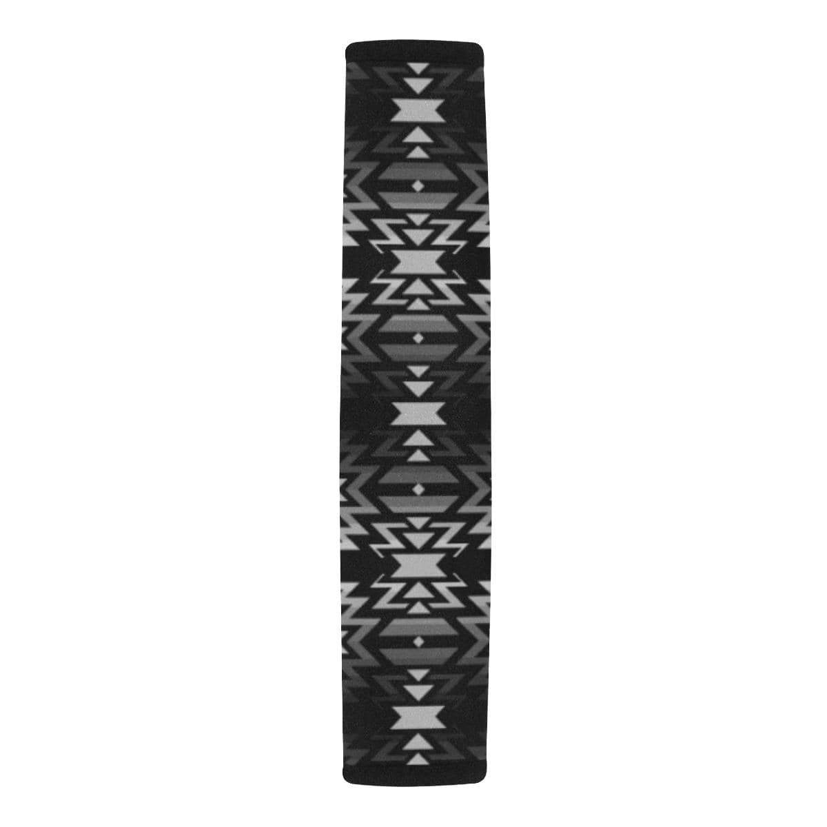 Black Fire Black and Gray Car Seat Belt Cover 7''x12.6'' Car Seat Belt Cover 7''x12.6'' e-joyer