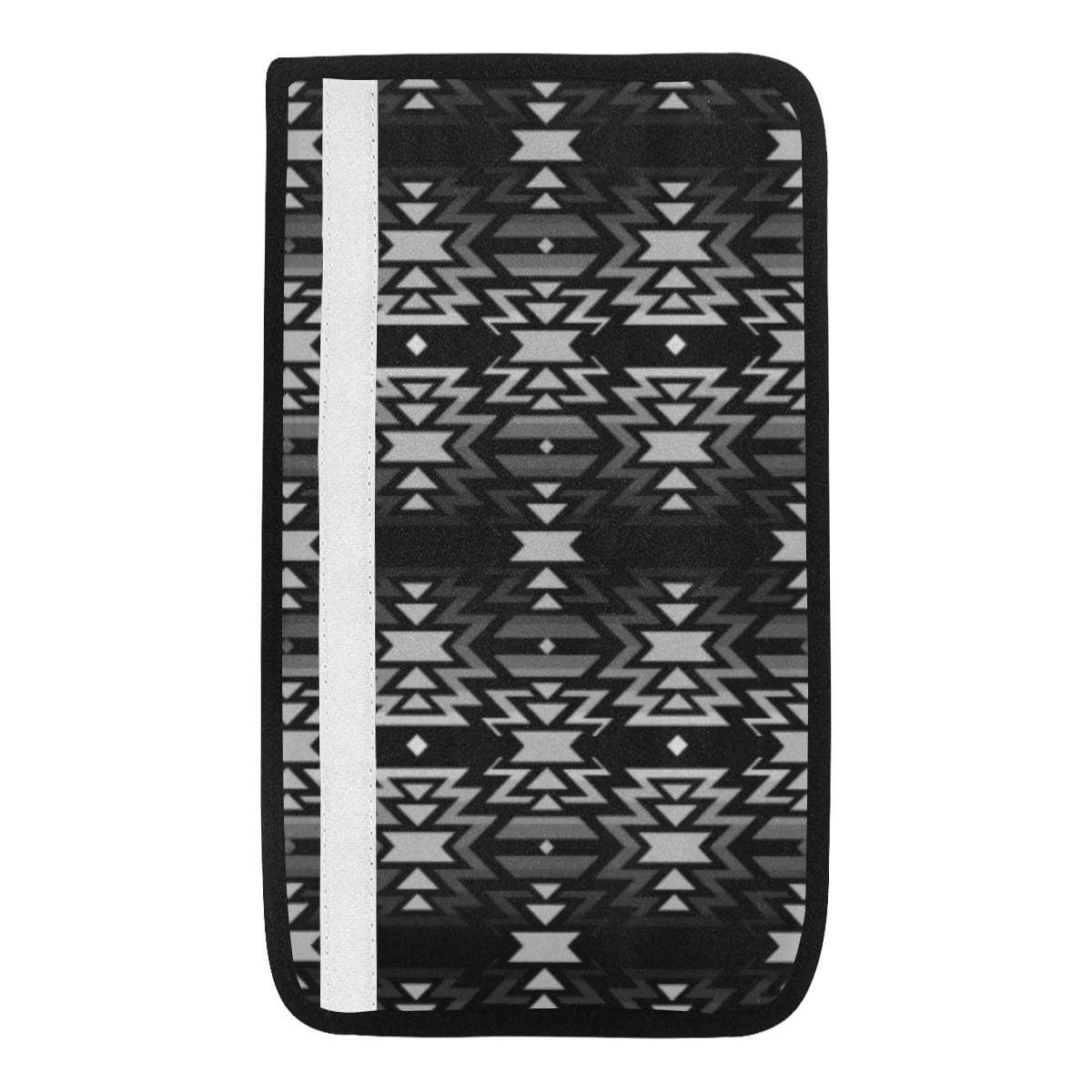 Black Fire Black and Gray Car Seat Belt Cover 7''x12.6'' Car Seat Belt Cover 7''x12.6'' e-joyer