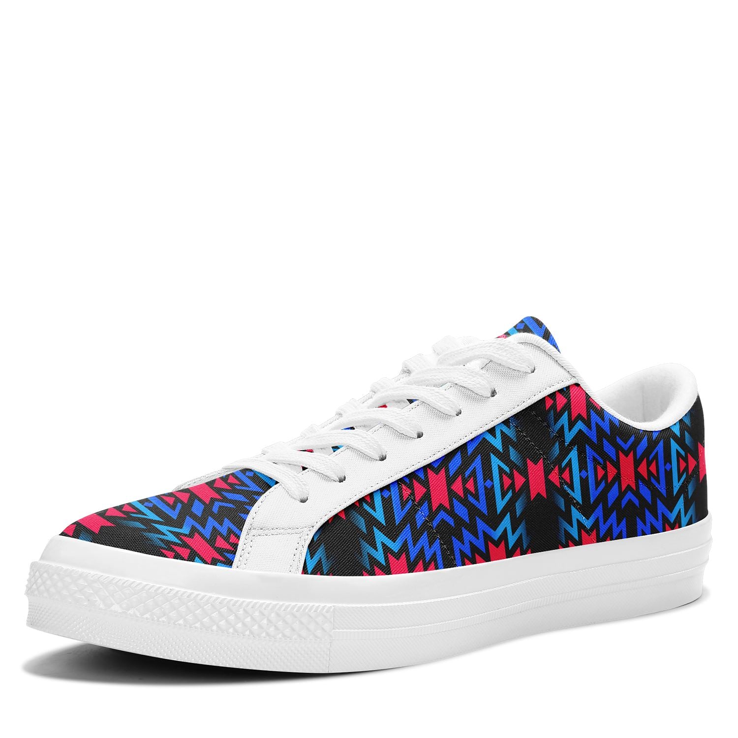 Black Fire Dragonfly Aapisi Low Top Canvas Shoes White Sole 49 Dzine