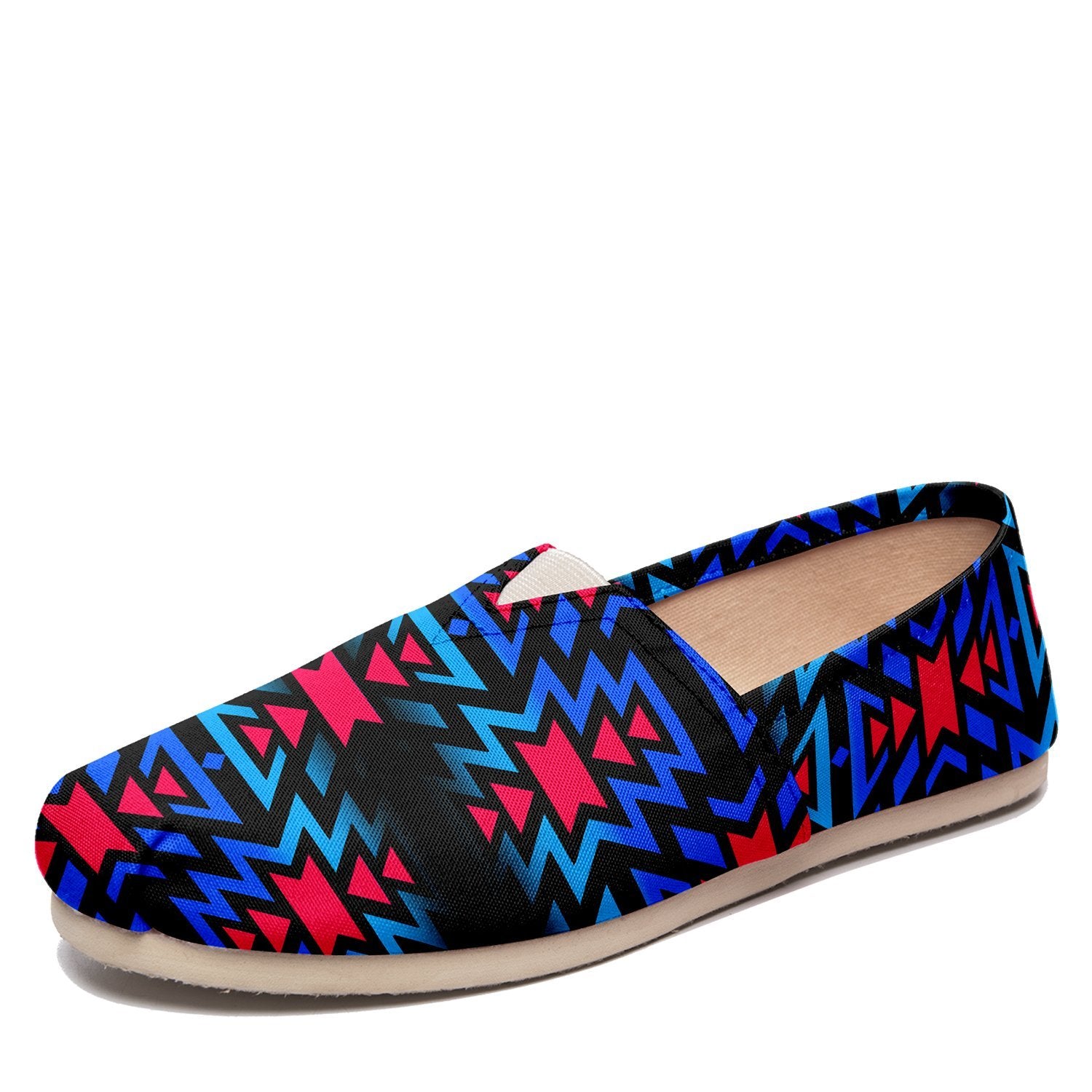 Black Fire Dragonfly Casual Unisex Slip On Shoe Herman