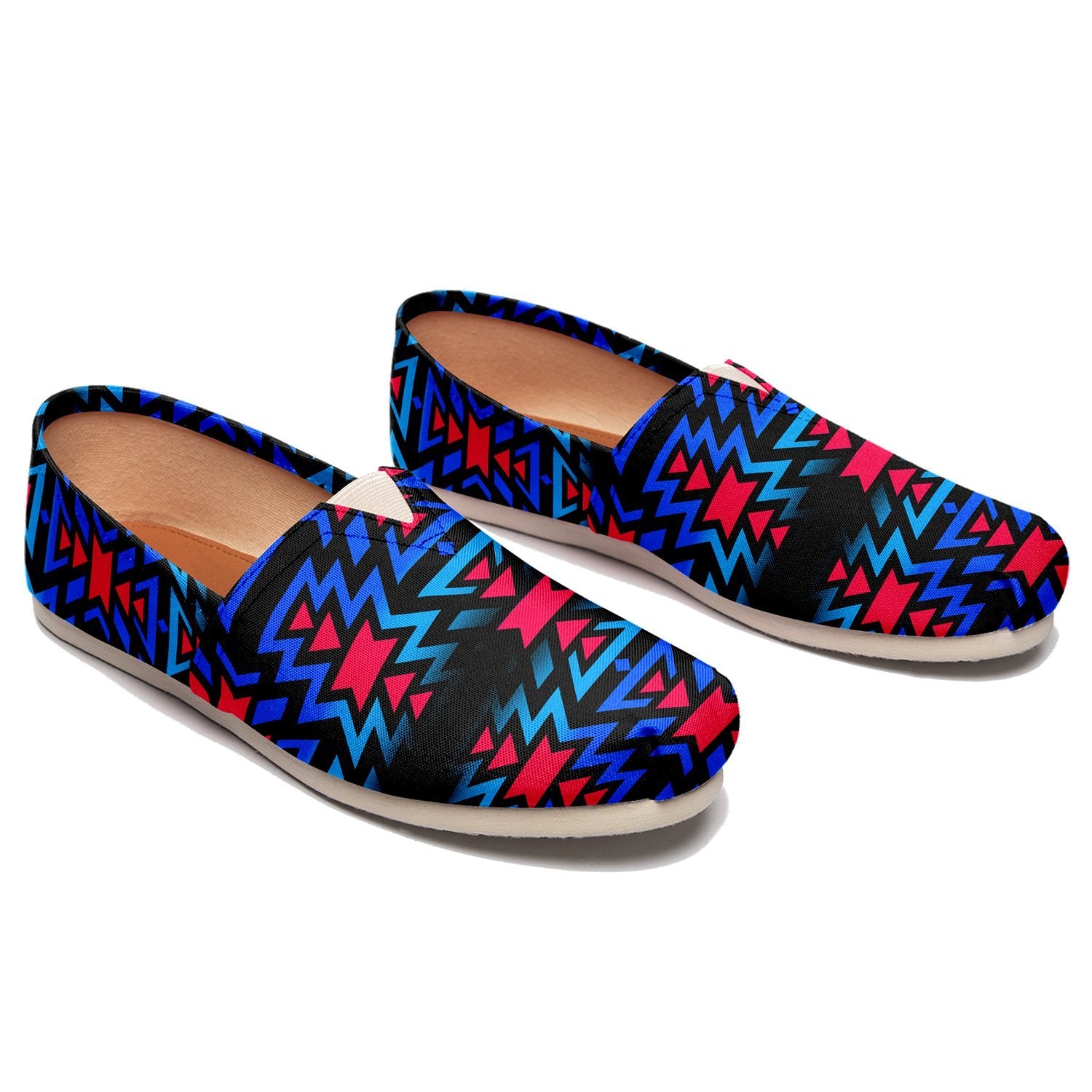 Black Fire Dragonfly Casual Unisex Slip On Shoe Herman