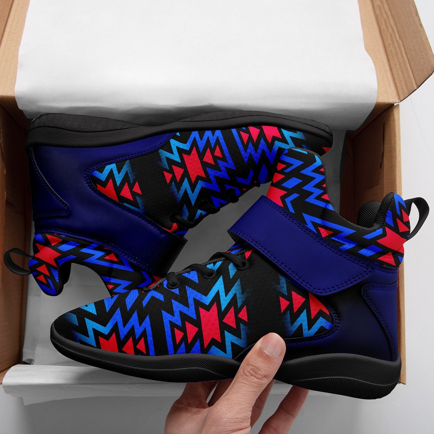 Black Fire Dragonfly Ipottaa Basketball / Sport High Top Shoes 49 Dzine