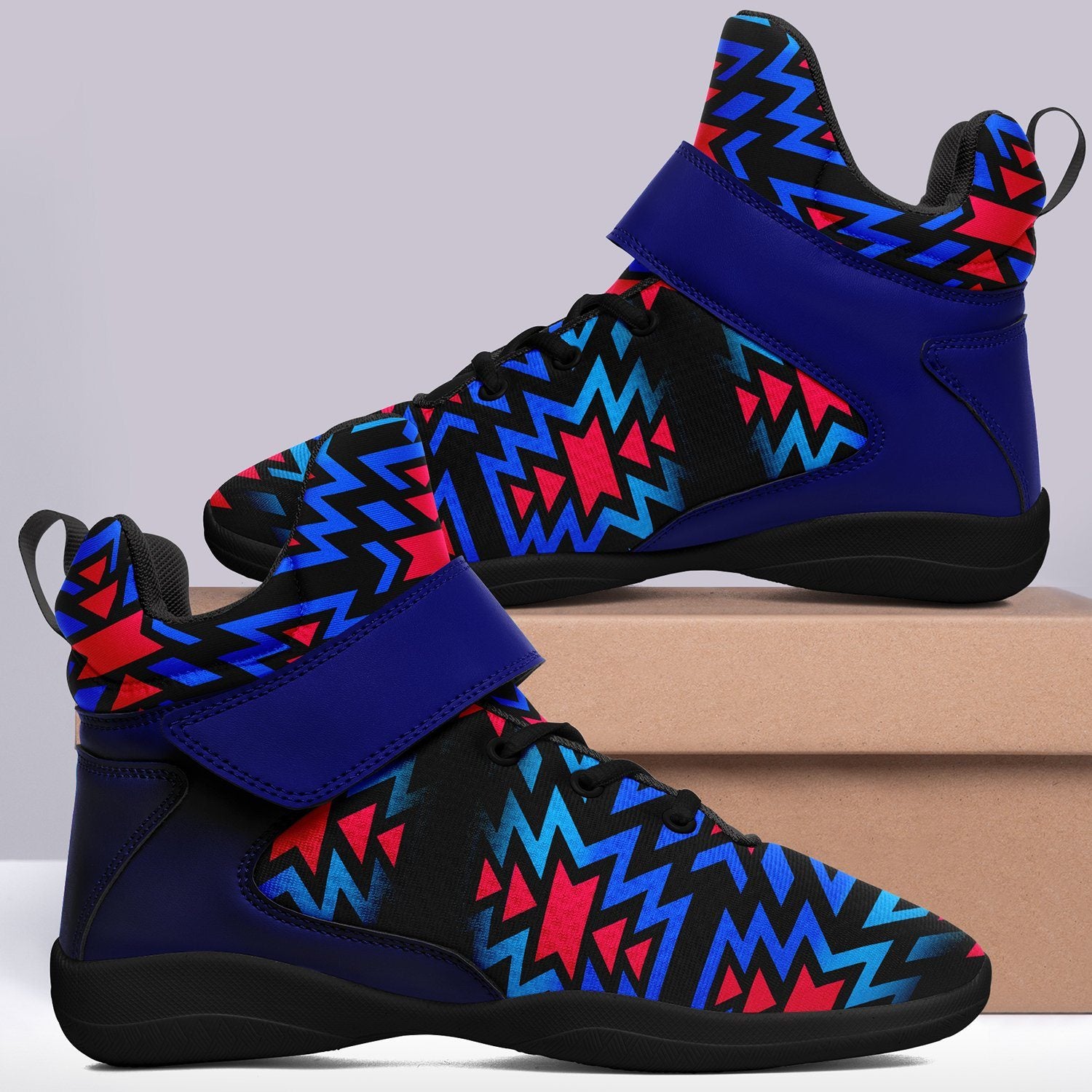 Black Fire Dragonfly Ipottaa Basketball / Sport High Top Shoes 49 Dzine