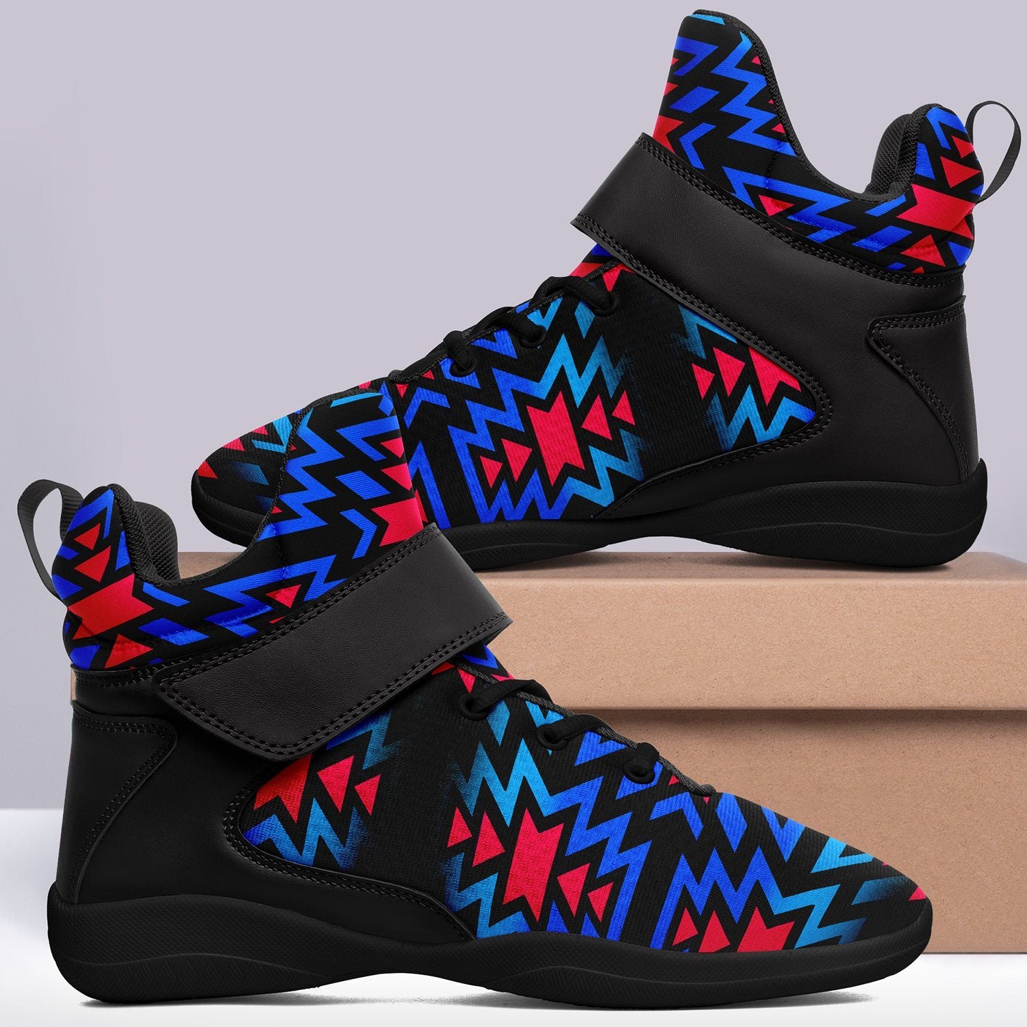 Black Fire Dragonfly Ipottaa Basketball / Sport High Top Shoes 49 Dzine