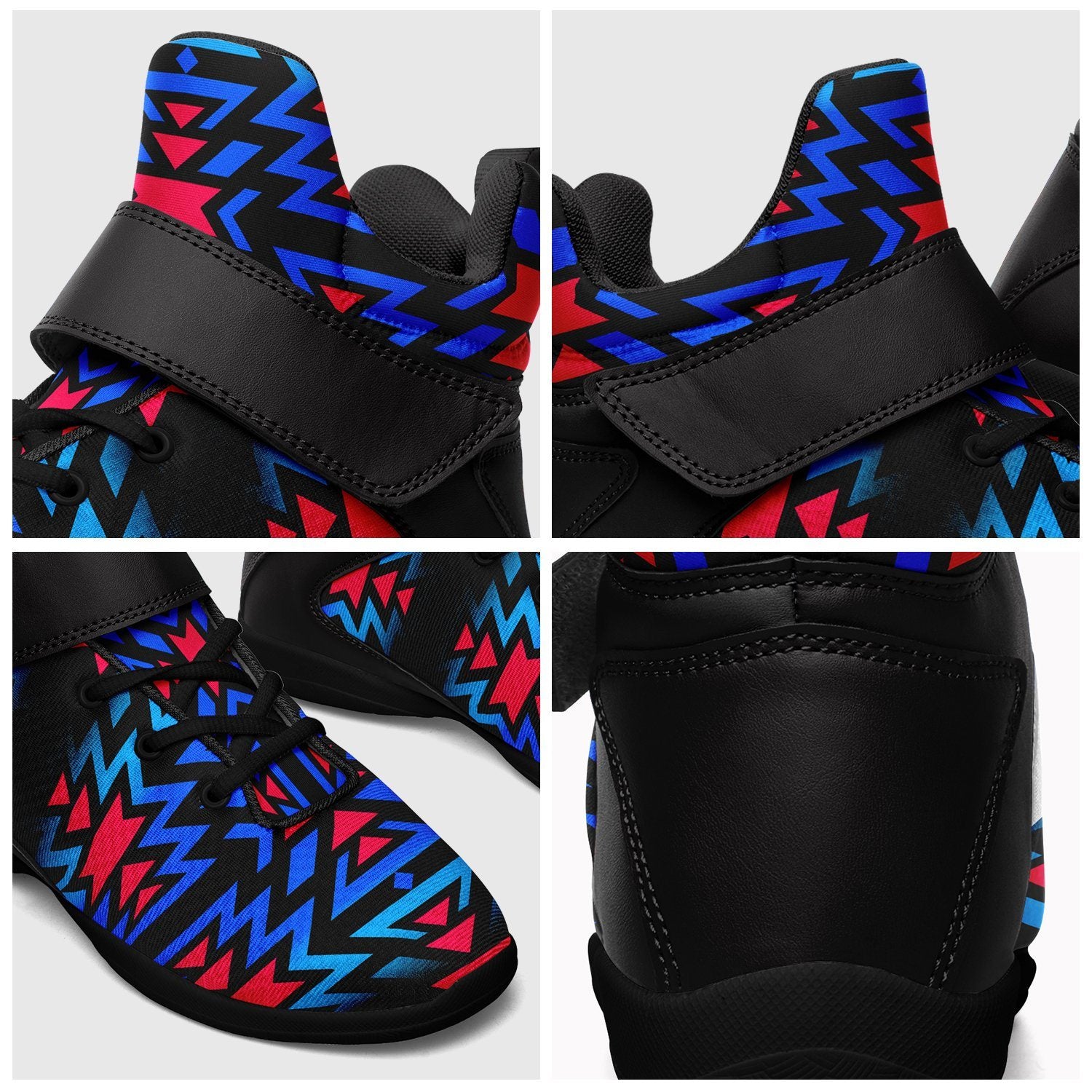 Black Fire Dragonfly Ipottaa Basketball / Sport High Top Shoes 49 Dzine
