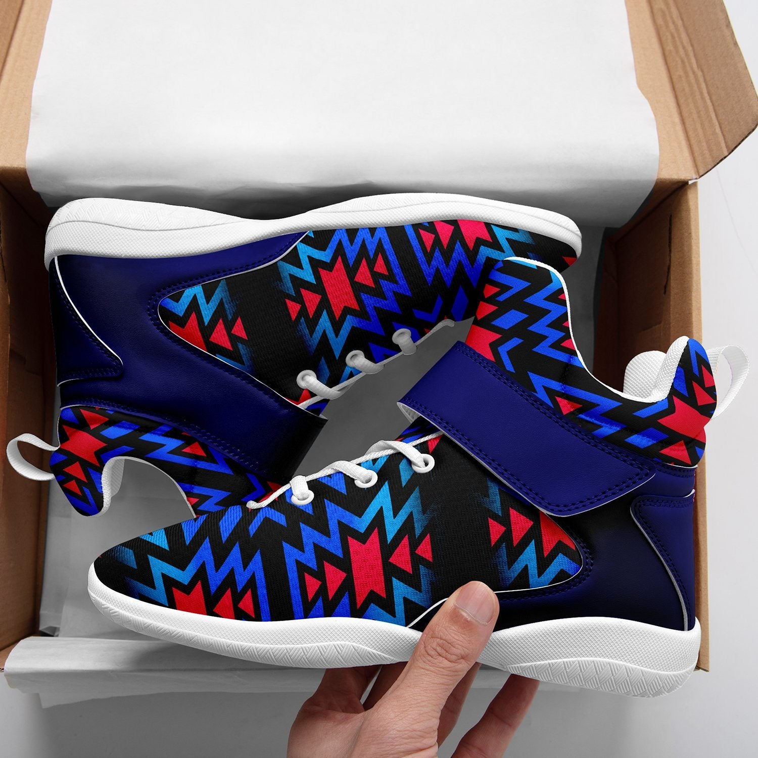 Black Fire Dragonfly Ipottaa Basketball / Sport High Top Shoes 49 Dzine