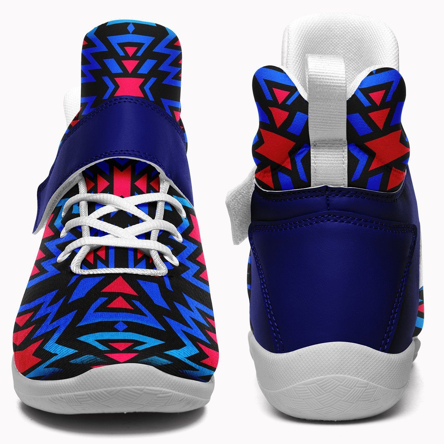 Black Fire Dragonfly Ipottaa Basketball / Sport High Top Shoes - White Sole 49 Dzine
