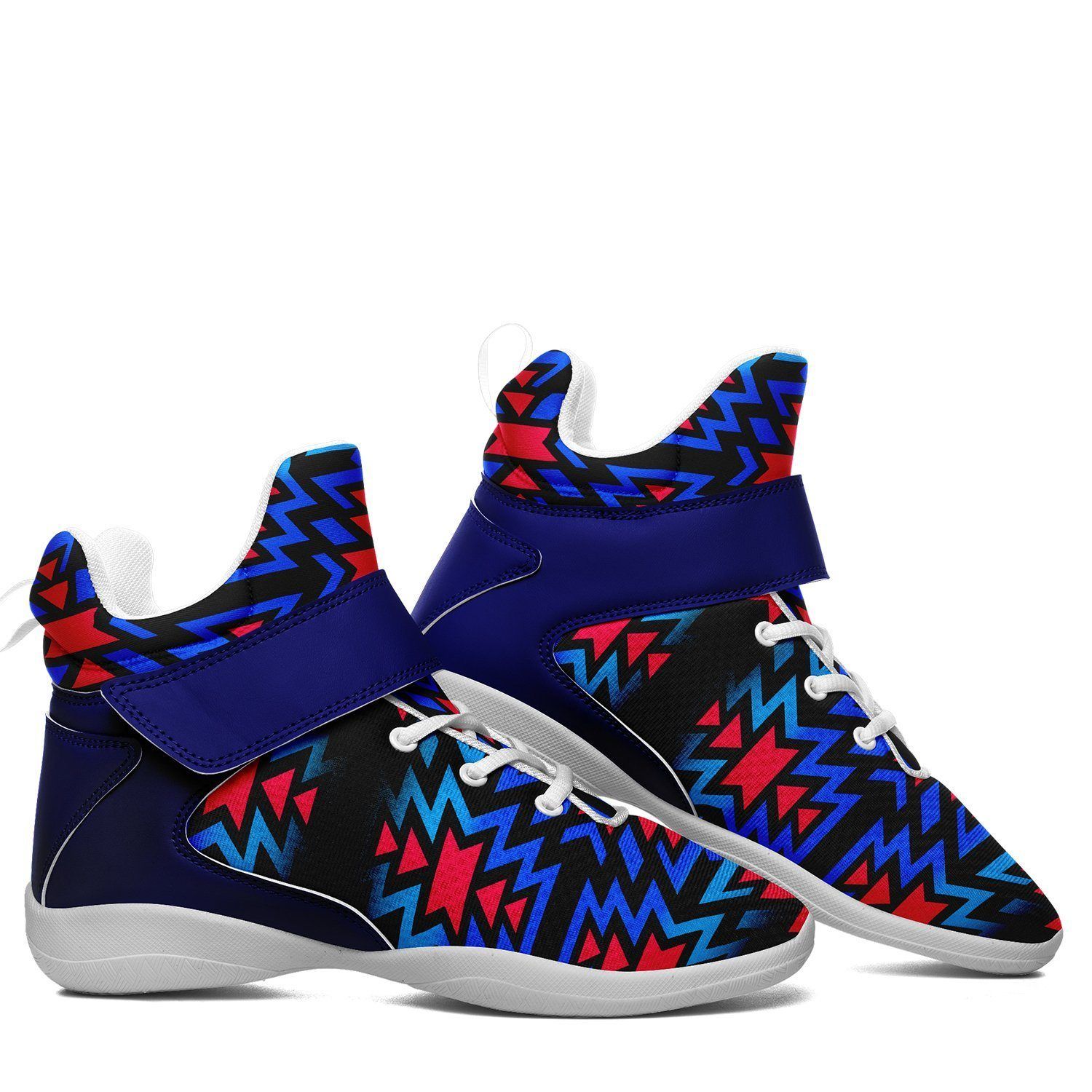 Black Fire Dragonfly Ipottaa Basketball / Sport High Top Shoes - White Sole 49 Dzine