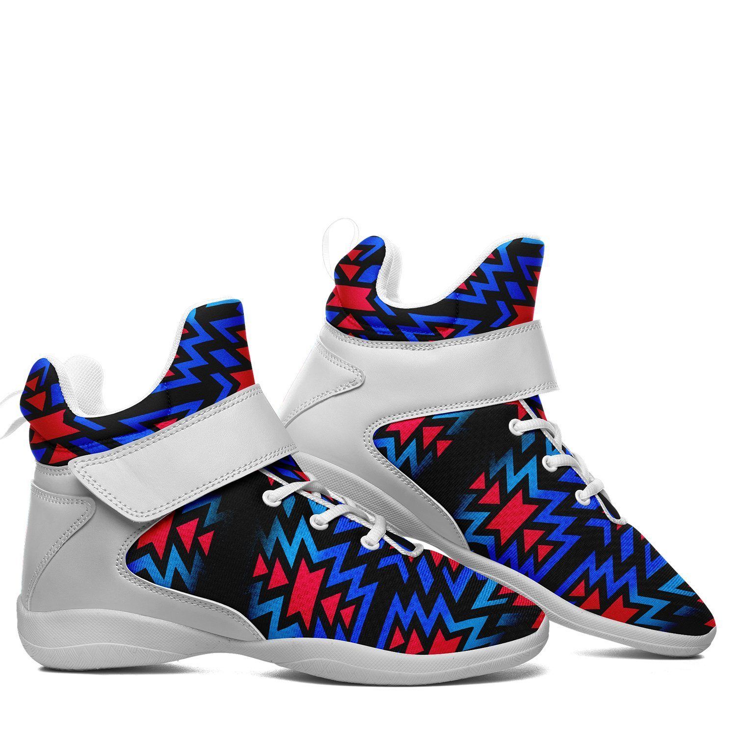 Black Fire Dragonfly Ipottaa Basketball / Sport High Top Shoes - White Sole 49 Dzine