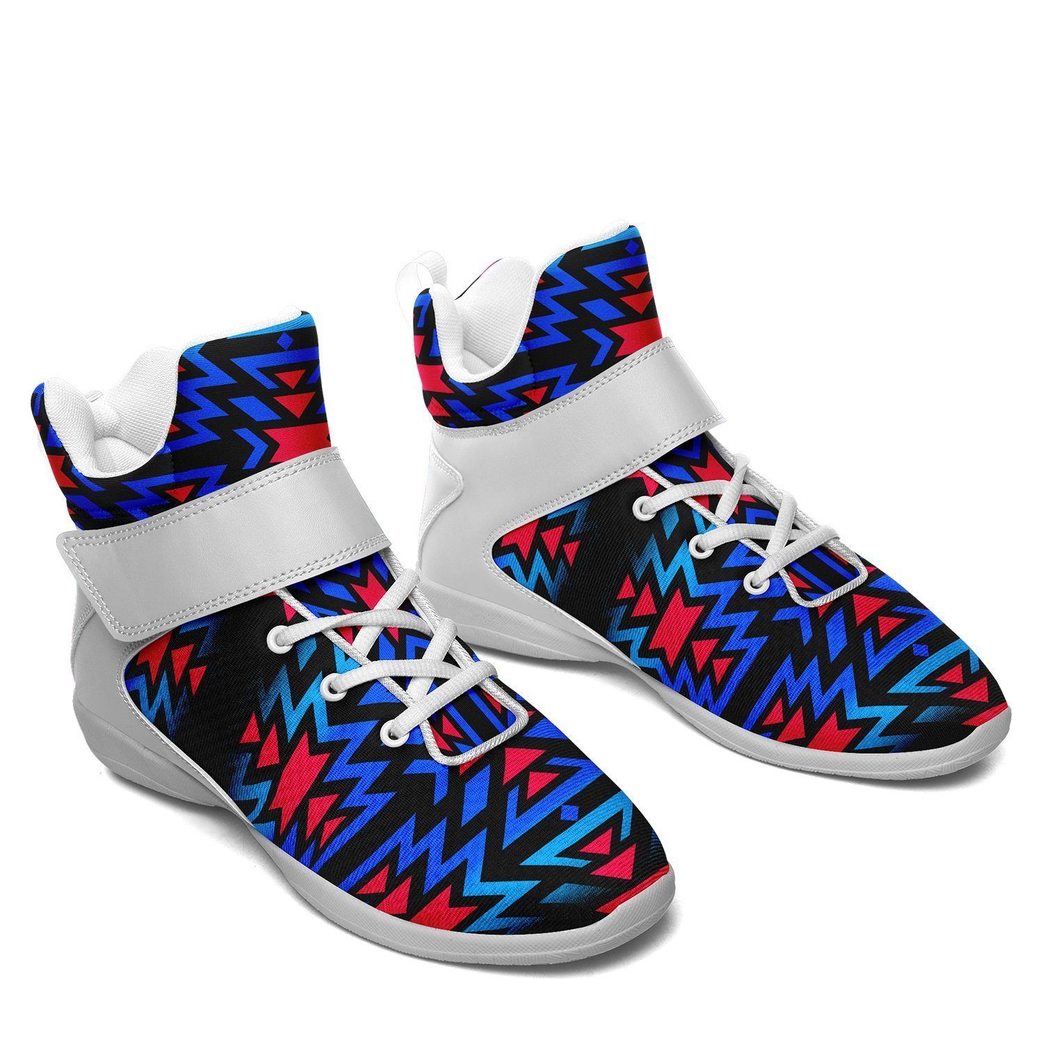 Black Fire Dragonfly Ipottaa Basketball / Sport High Top Shoes - White Sole 49 Dzine