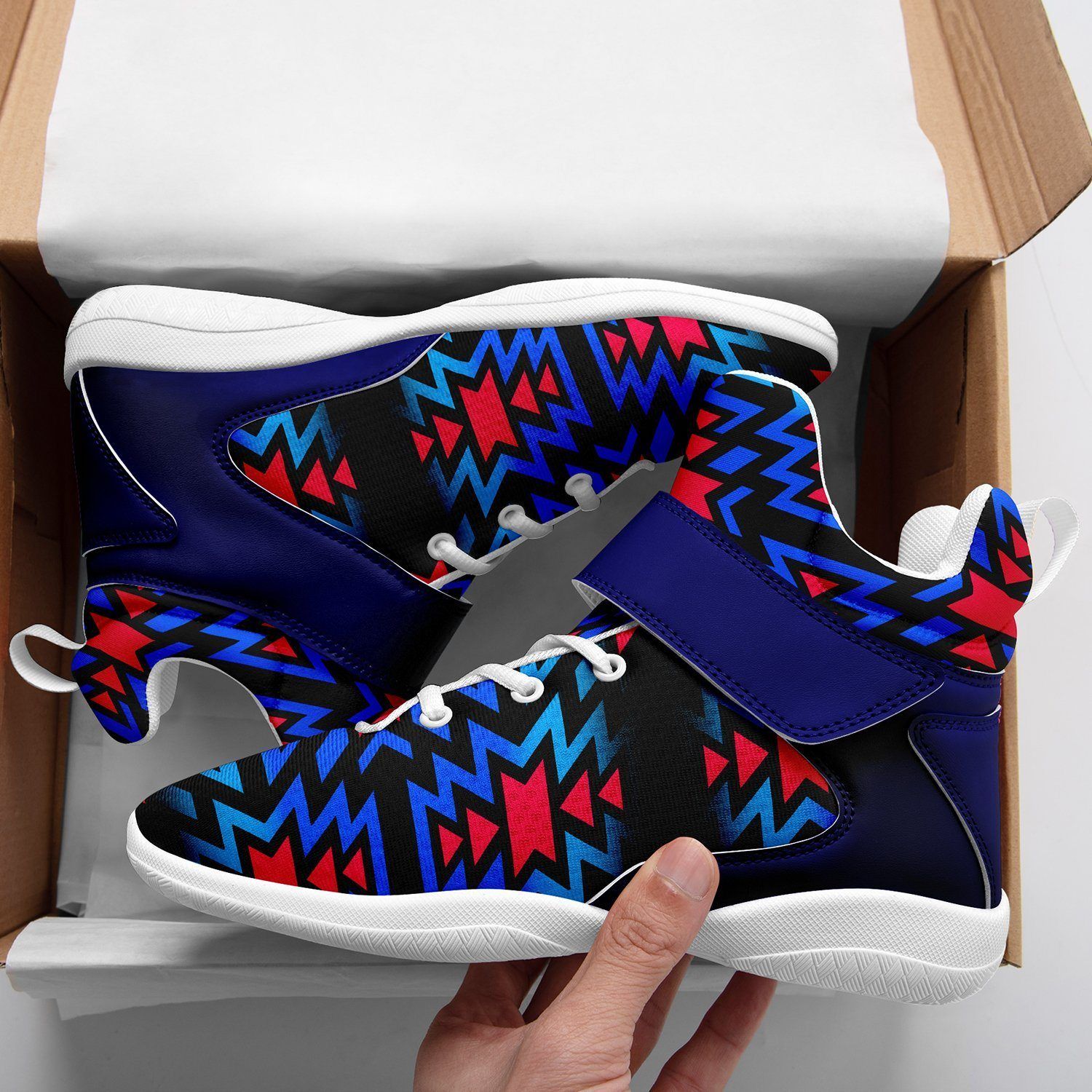 Black Fire Dragonfly Ipottaa Basketball / Sport High Top Shoes - White Sole 49 Dzine
