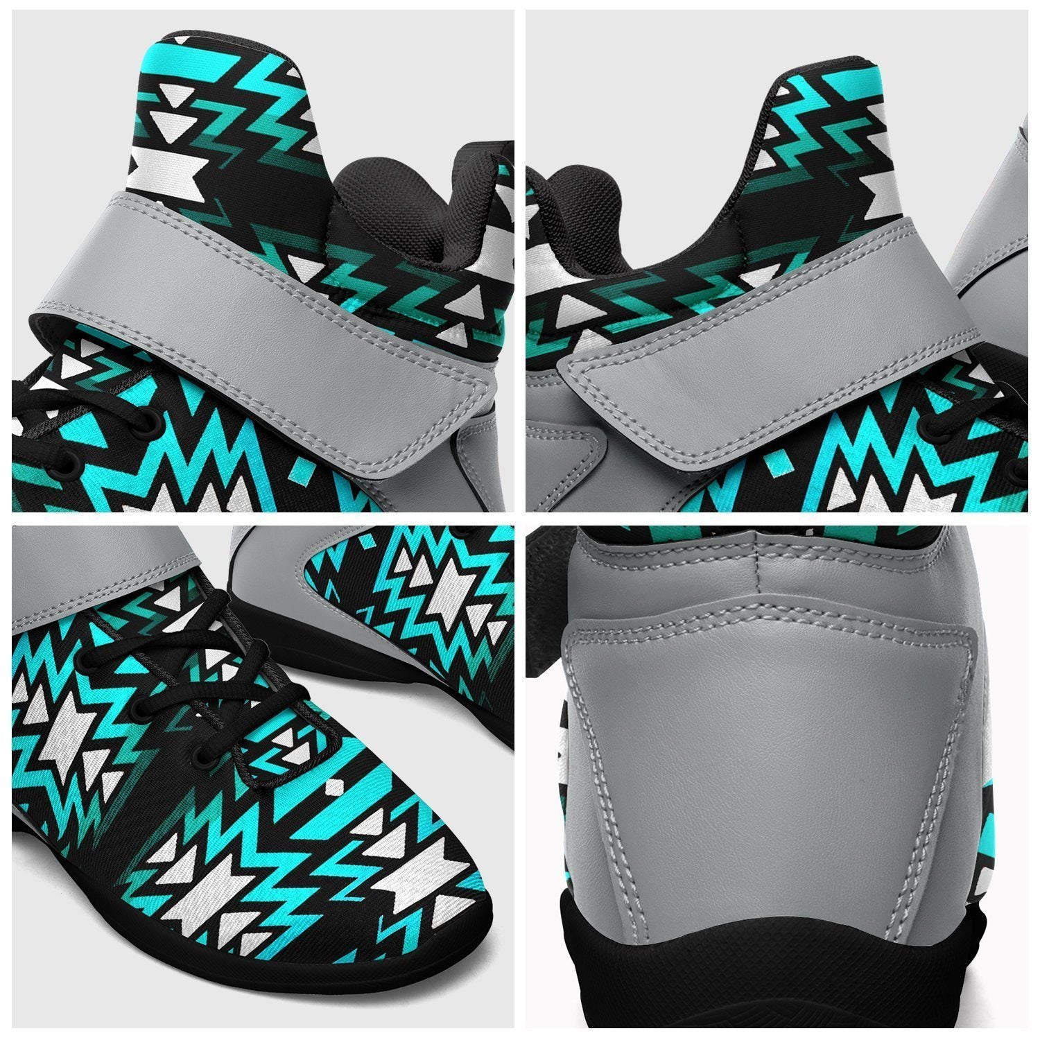 Black Fire Firefly Ipottaa Basketball / Sport High Top Shoes - Black Sole 49 Dzine