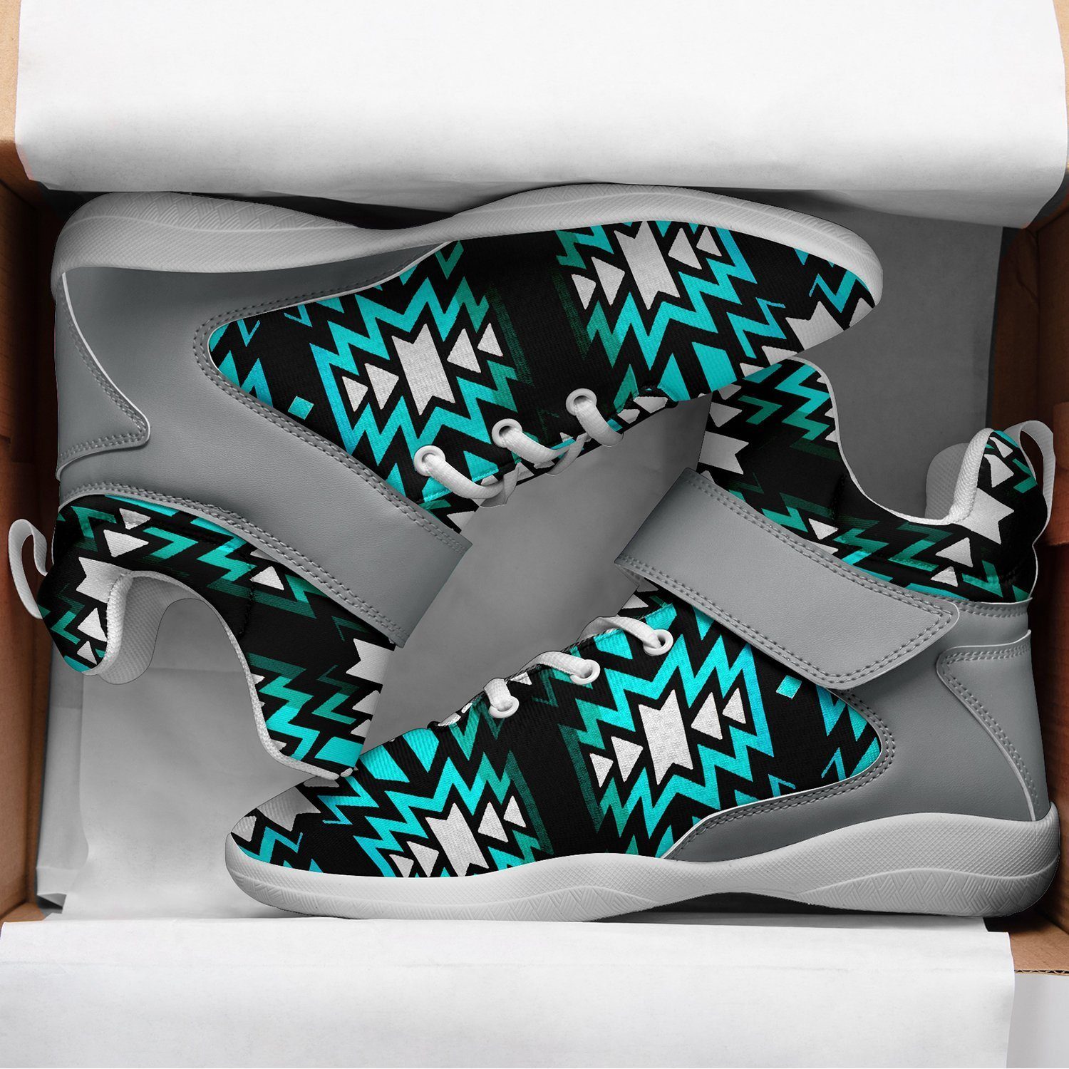 Black Fire Firefly Ipottaa Basketball / Sport High Top Shoes - White Sole 49 Dzine