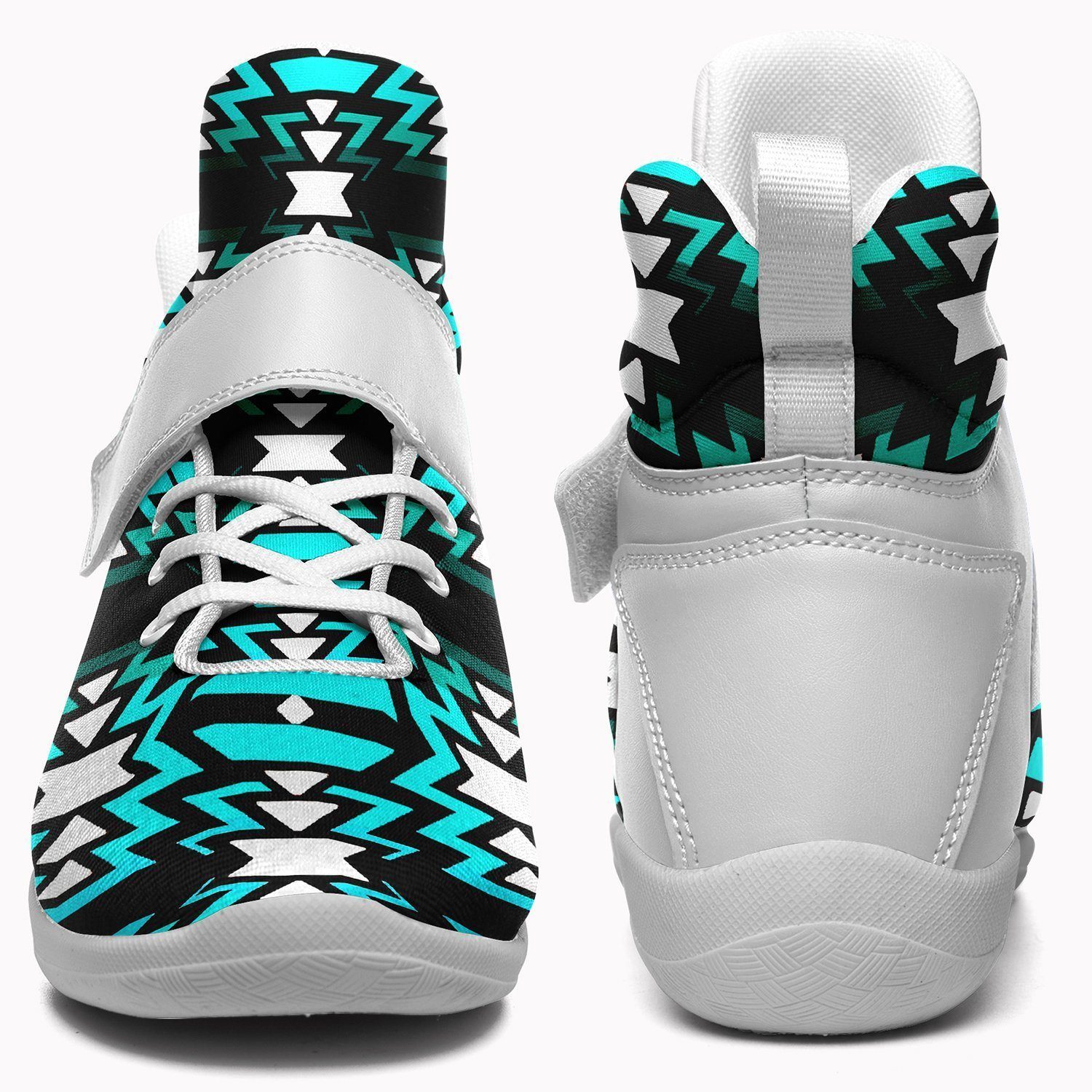 Black Fire Firefly Ipottaa Basketball / Sport High Top Shoes - White Sole 49 Dzine