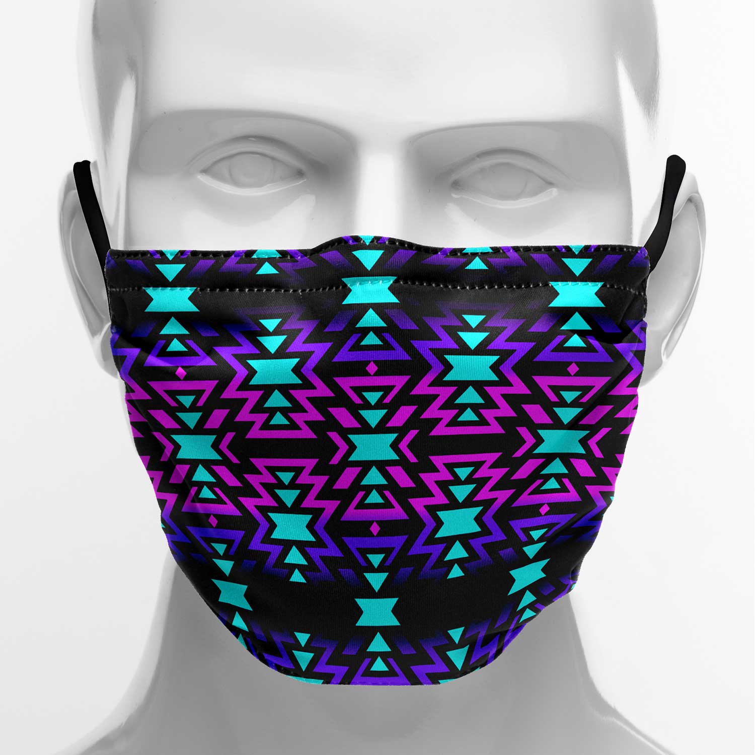 Black Fire Winter Face Cover Herman