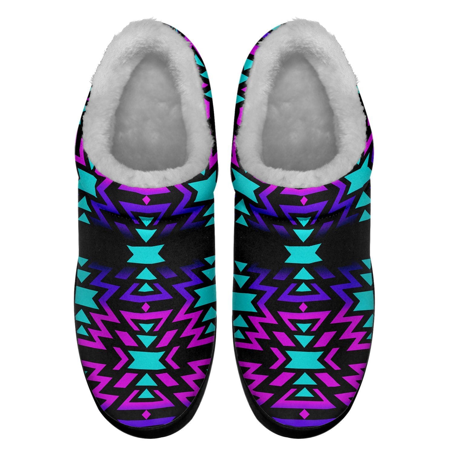 Black Fire Winter Sunset Ikinnii Indoor Slipper 49 Dzine