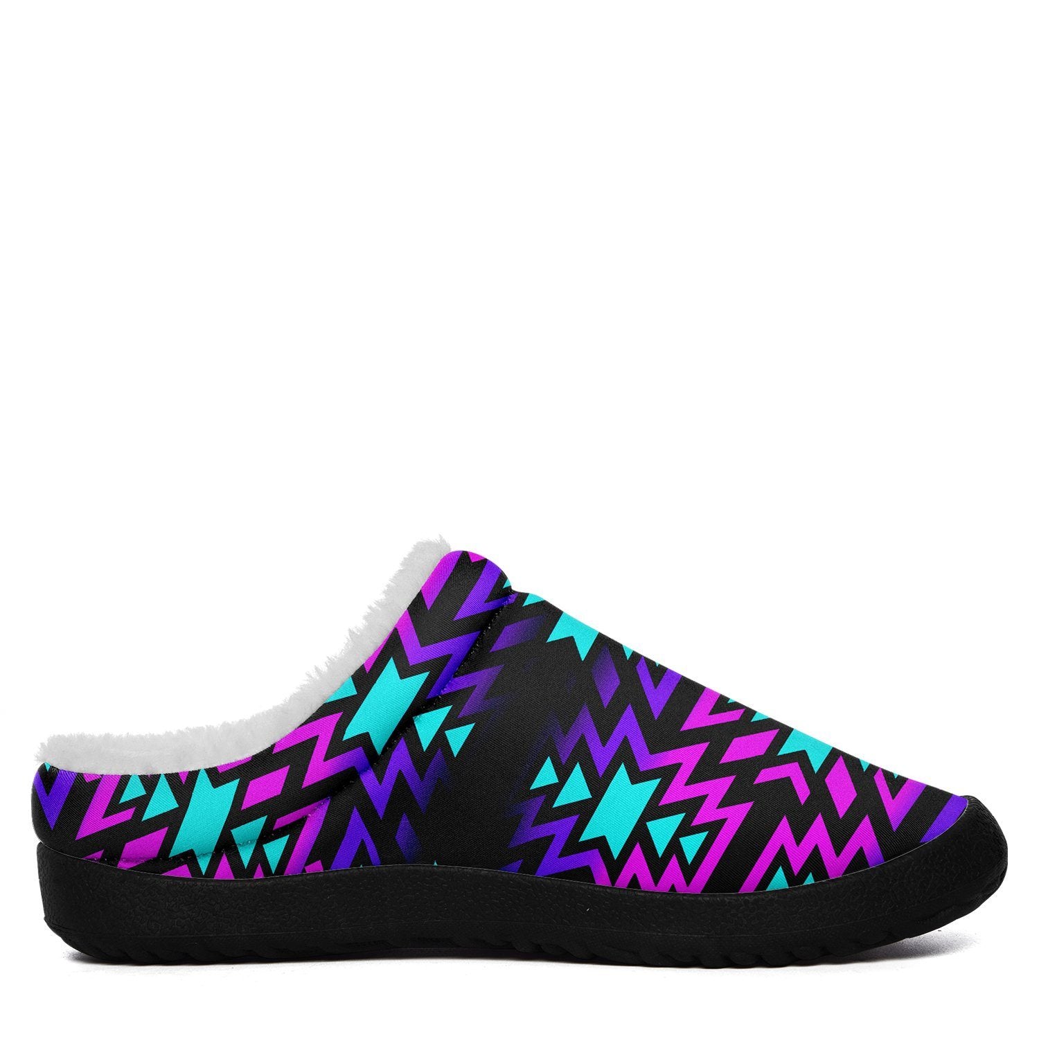 Black Fire Winter Sunset Ikinnii Indoor Slipper 49 Dzine
